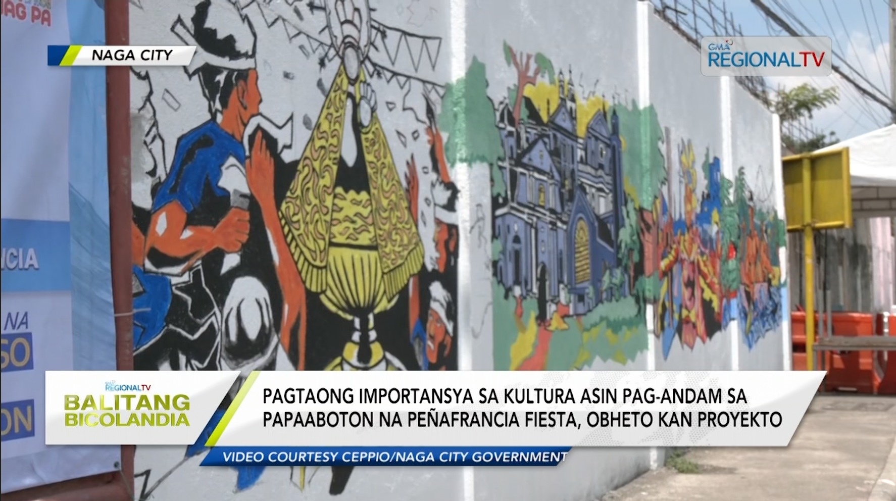 Naga City Mural Painting Project, pig-puonan na