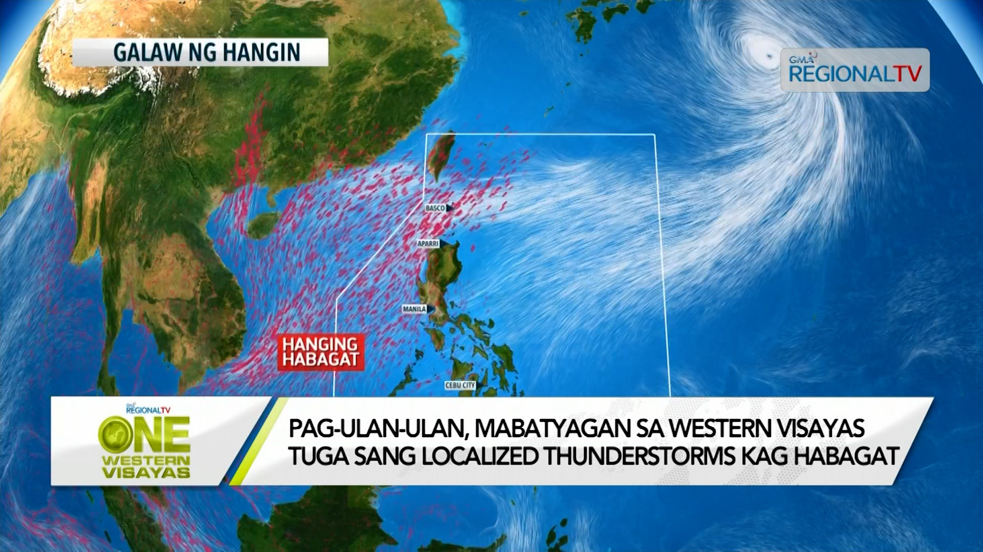 Pag-ulan-ulan sa Western Visayas tuga sang localized thunderstorms kag habagat