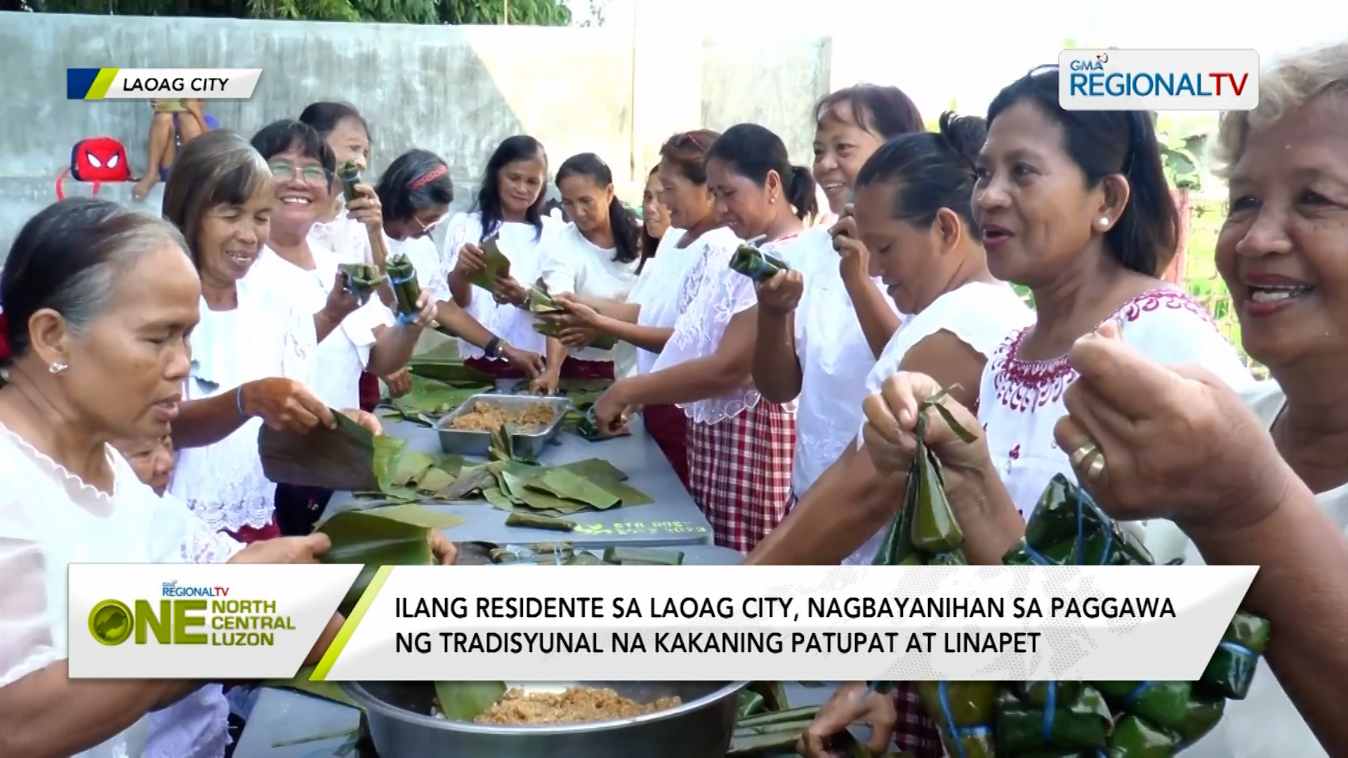 Ilang residente sa Laoag City, nagbayanihan sa paggawa ng kakanin