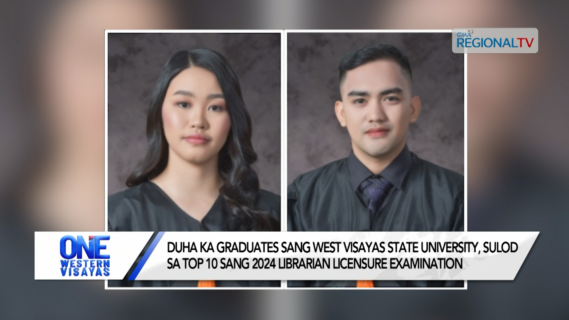 Duha ka graduates sang WVSU sulod sa top 10 sang 2024 Librarian Licensure Exam