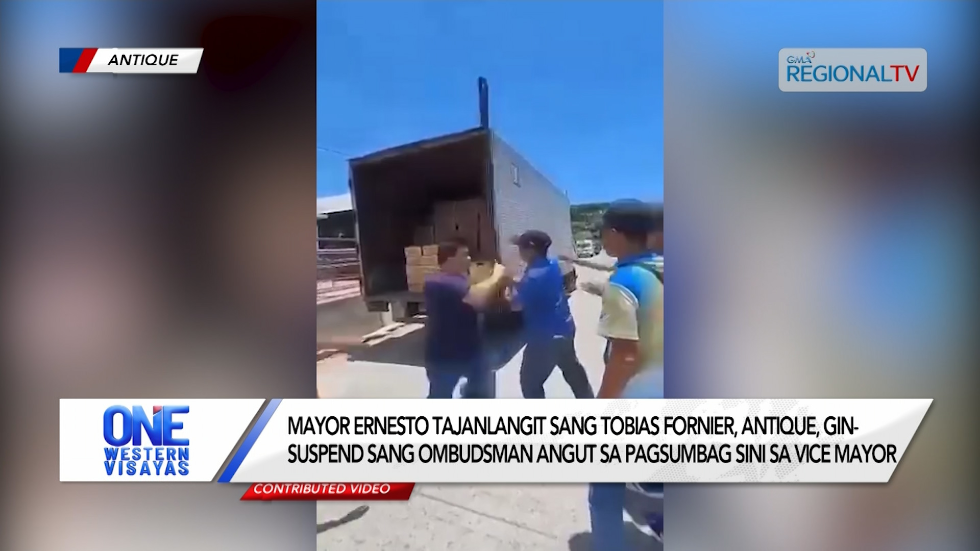 Tobias Fornier Mayor Ernesto Tajanlangit, gin-suspend sang Ombudsman