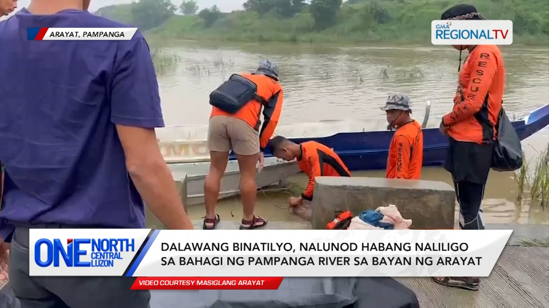 2 binatilyo, nalunod habang naliligo sa bahagi ng Pampanga River