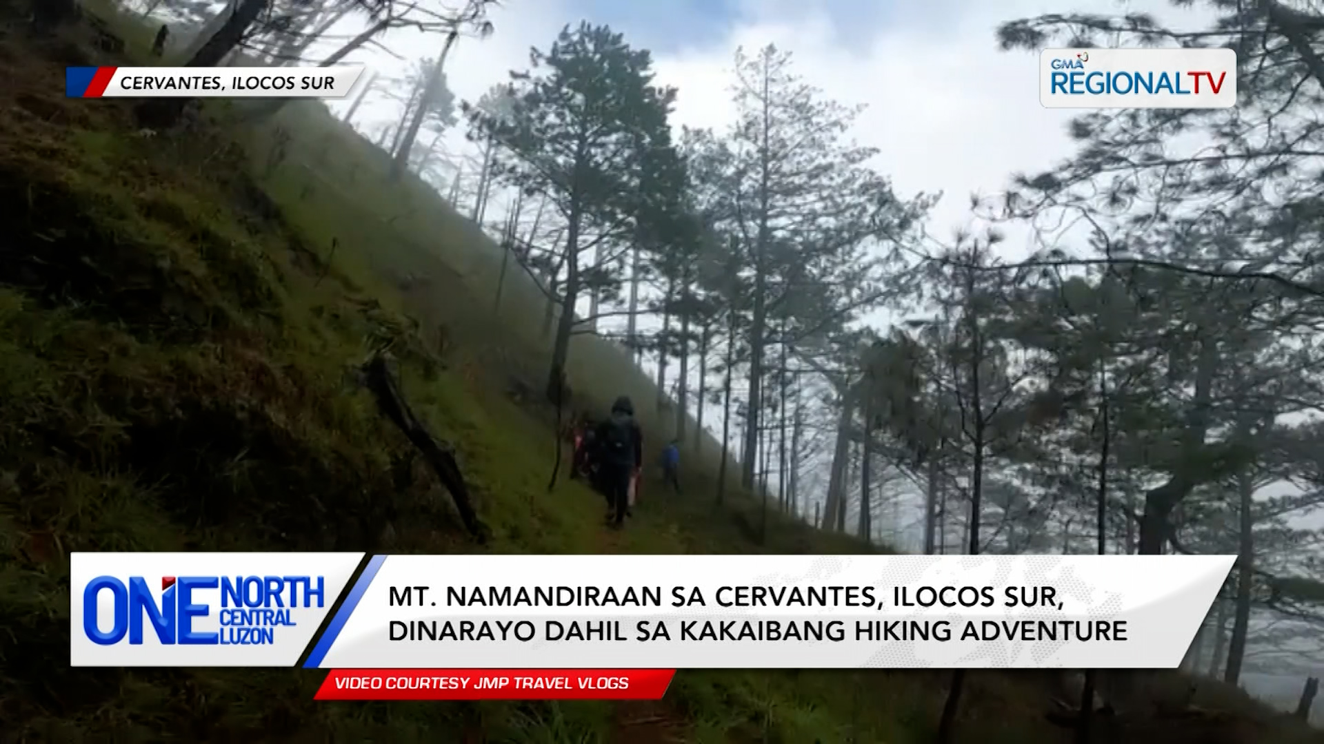Mt. Namandiraan sa Cervantes, Ilocos Sur, dinarayo