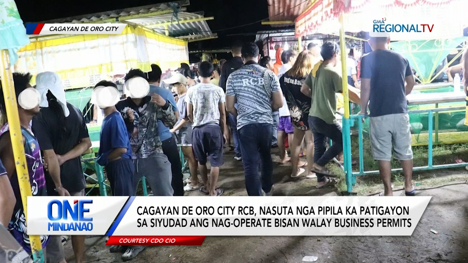 RCB, nasuta nga pipila ka patigayon nga nag-operate nga walay permit