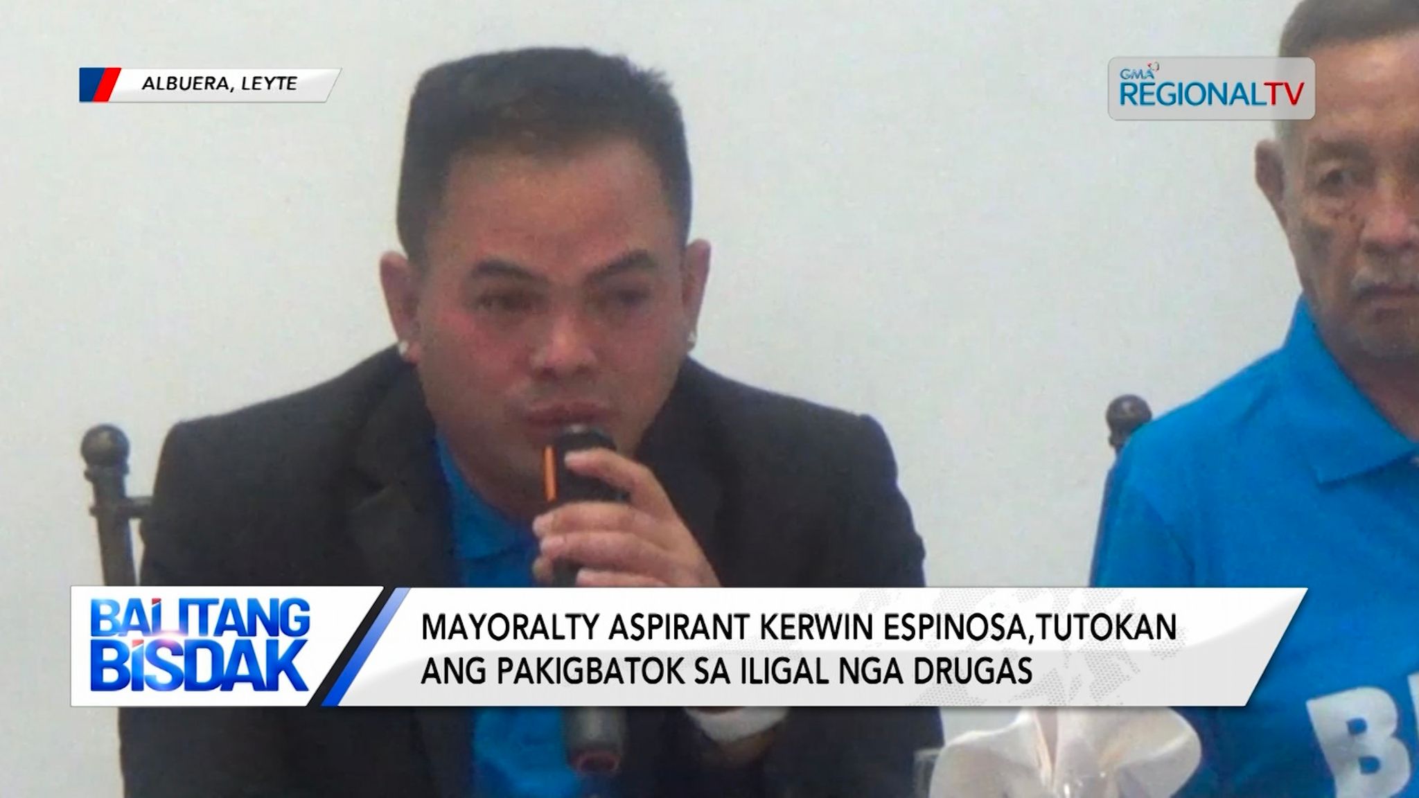 Mayoralty Aspirant Kerwin Espinosa, batokan ang iligal nga drugas