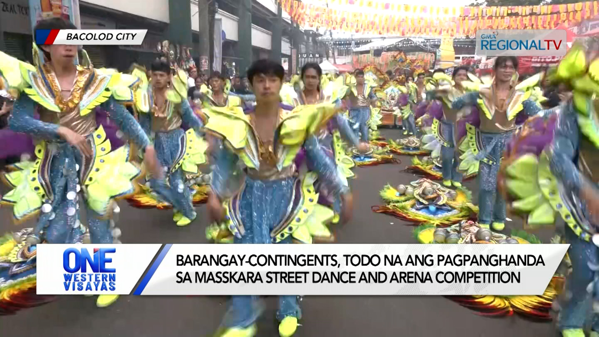 Barangay-contingents, todo pagpanghanda na sa Masskara street dance and arena