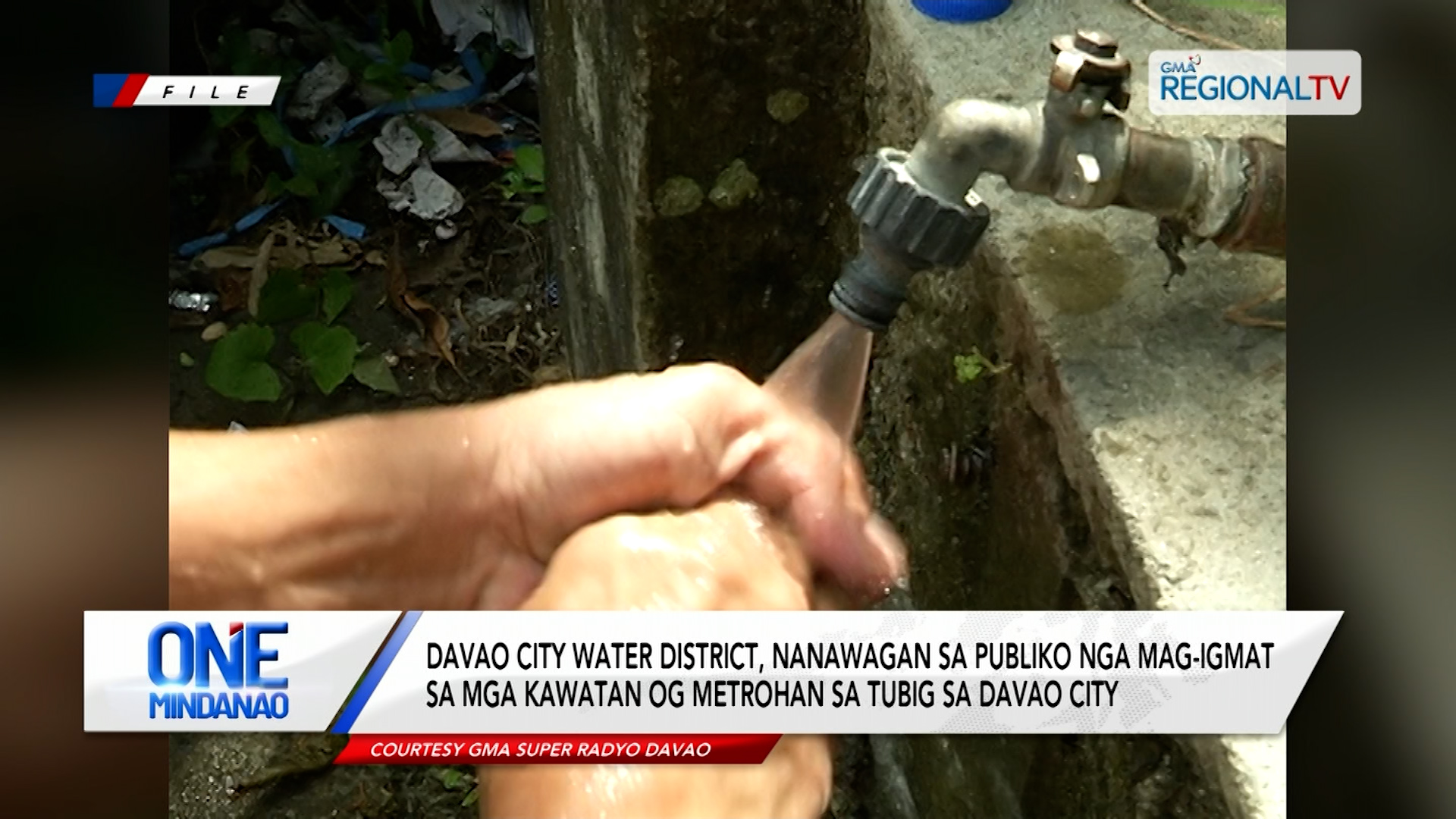 DCWD, nanawagan sa publiko nga mag-igmat sa mga kawatan og metrohan sa tubig