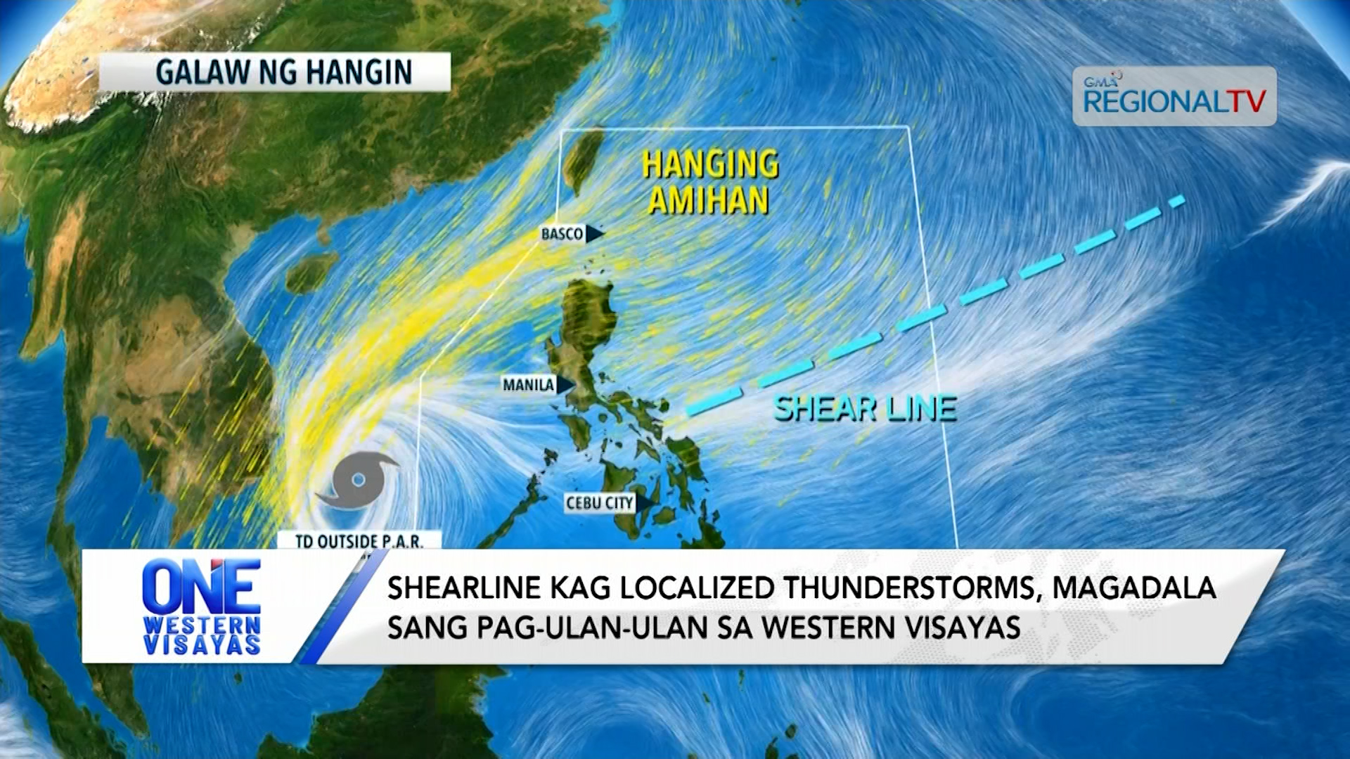 Shearline kag localized thunderstorms magadala sang pag-ulan sa Western Visayas