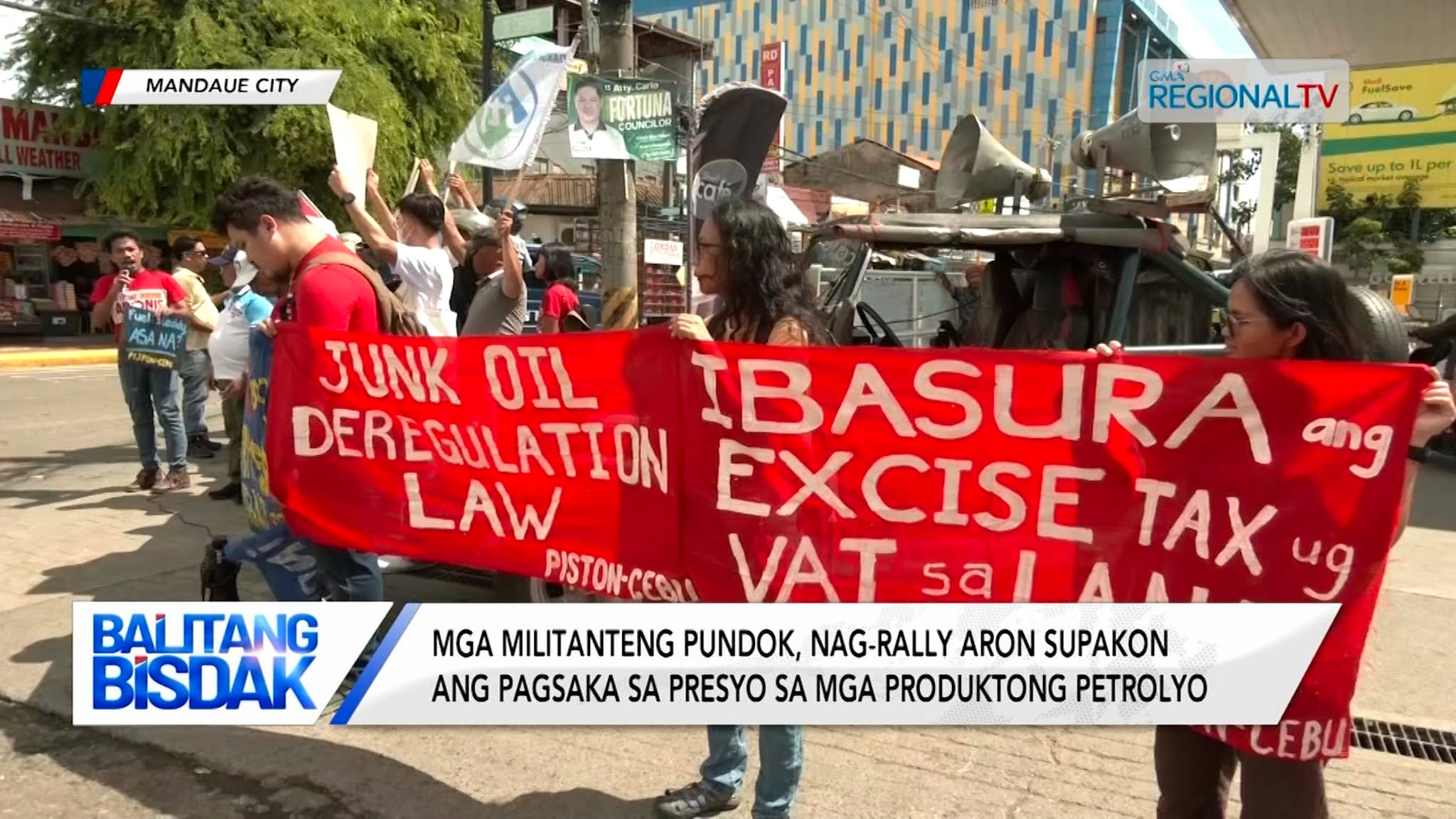 Mga militanteng grupo, nag-rally supak sa pagsaka sa presyo sa ...