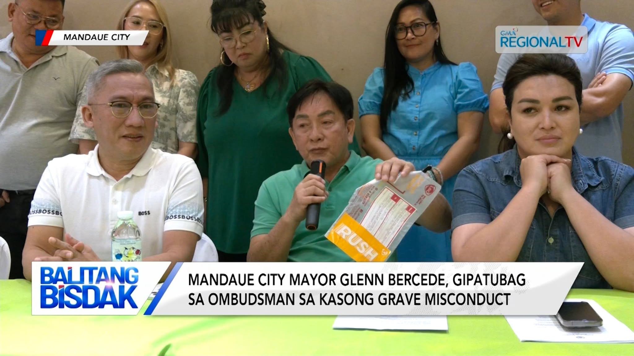 Mandaue City Mayor Glenn Bercede, gipatubag sa Ombudsman sa kasong grave misconduct
