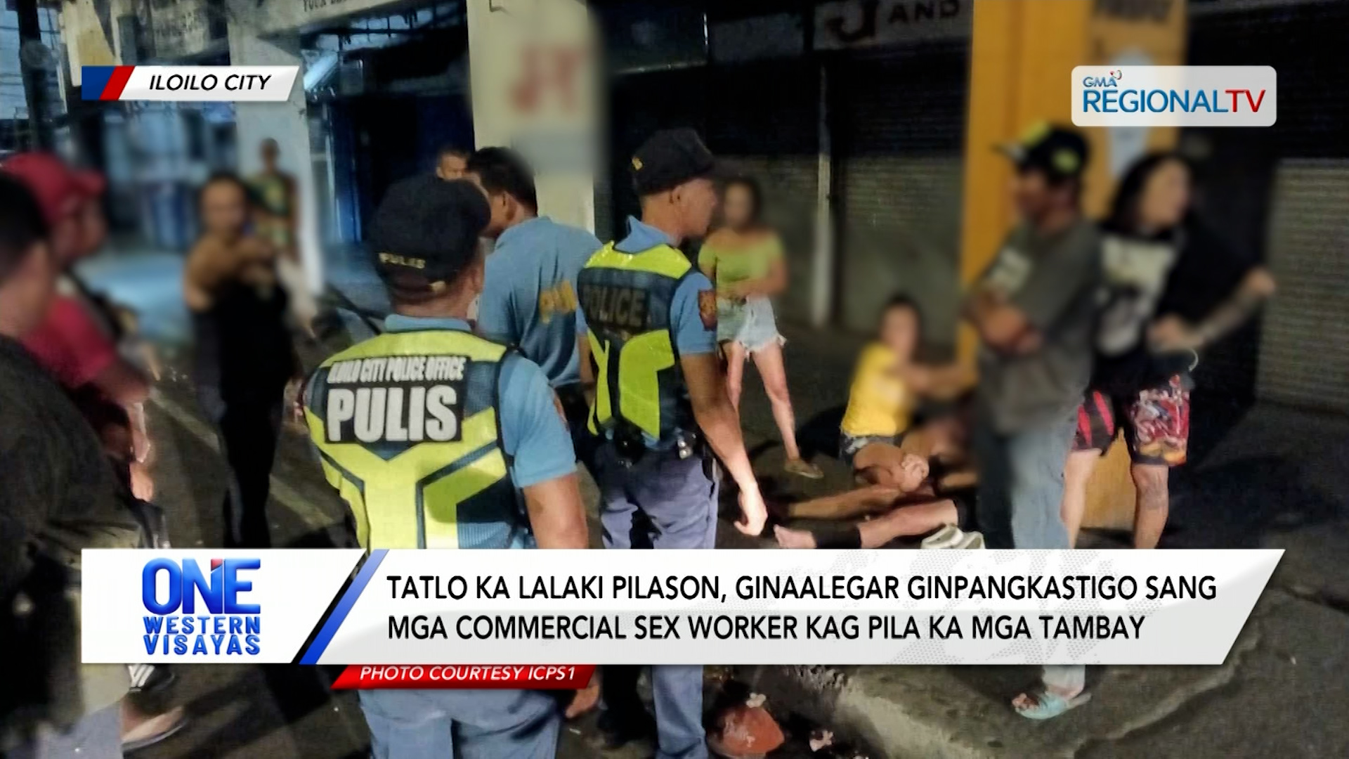 3 ka lalaki pilason, ginaalegar ginpangkastigo sang mga sex worker kag tambay