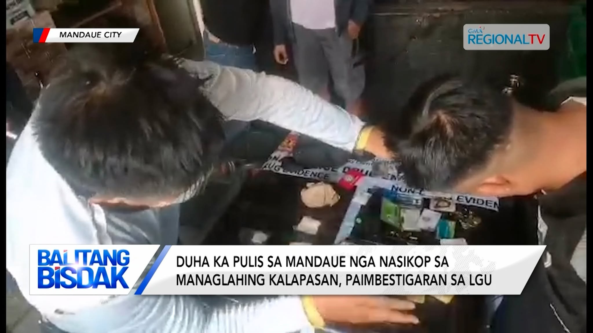 2 ka pulis sa Mandaue nga nasikop sa managlahing kalapasan, paimbestigaran sa LGU