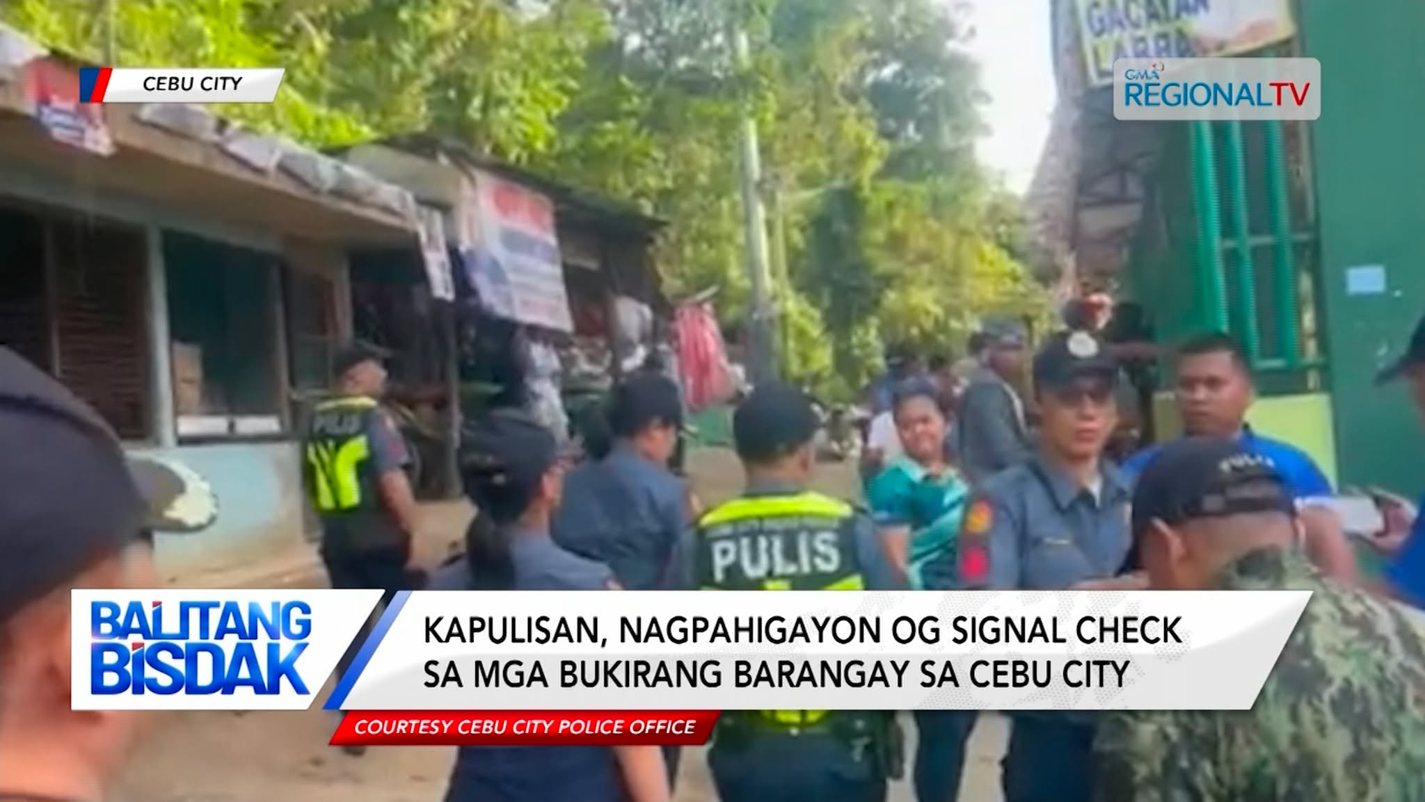 Signal Check sa mga Bukirang Barangay sa Sugbo, Gipahigayon