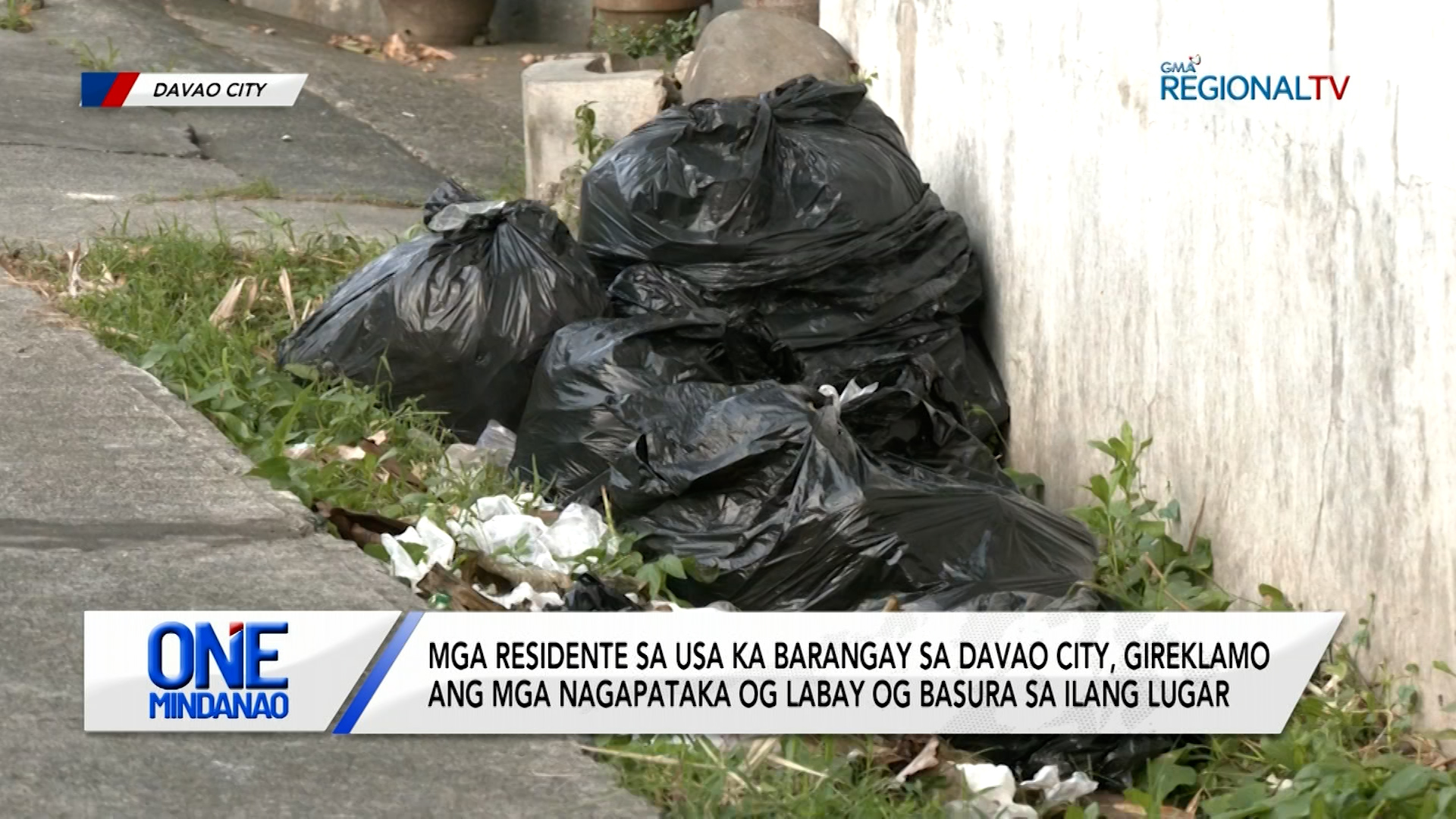 Mga opisyal sa Brgy. 9A, Davao City, giaksyunan ang problema sa basura sa lugar