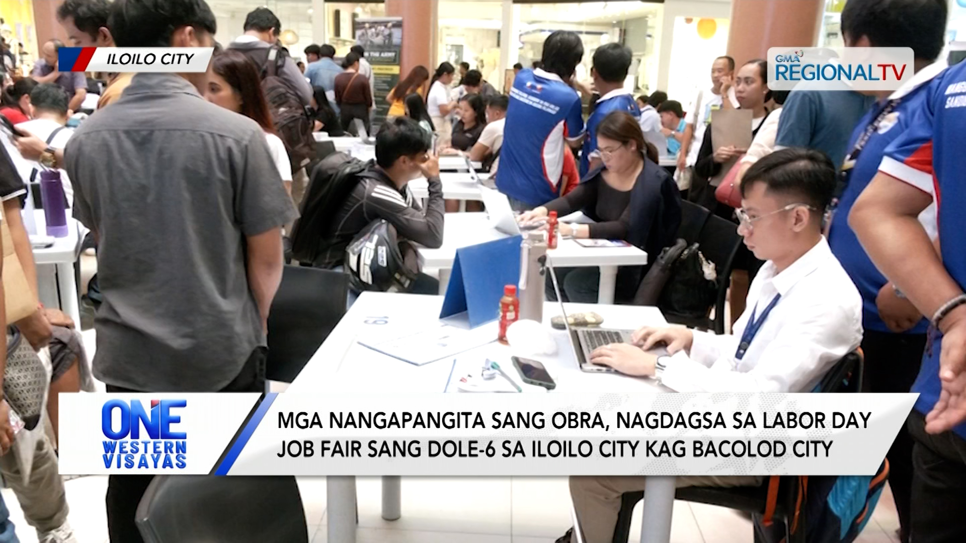 Mga nagapangita sang obra, nagdagsa sa Labor Day job fair sang DOLE-6