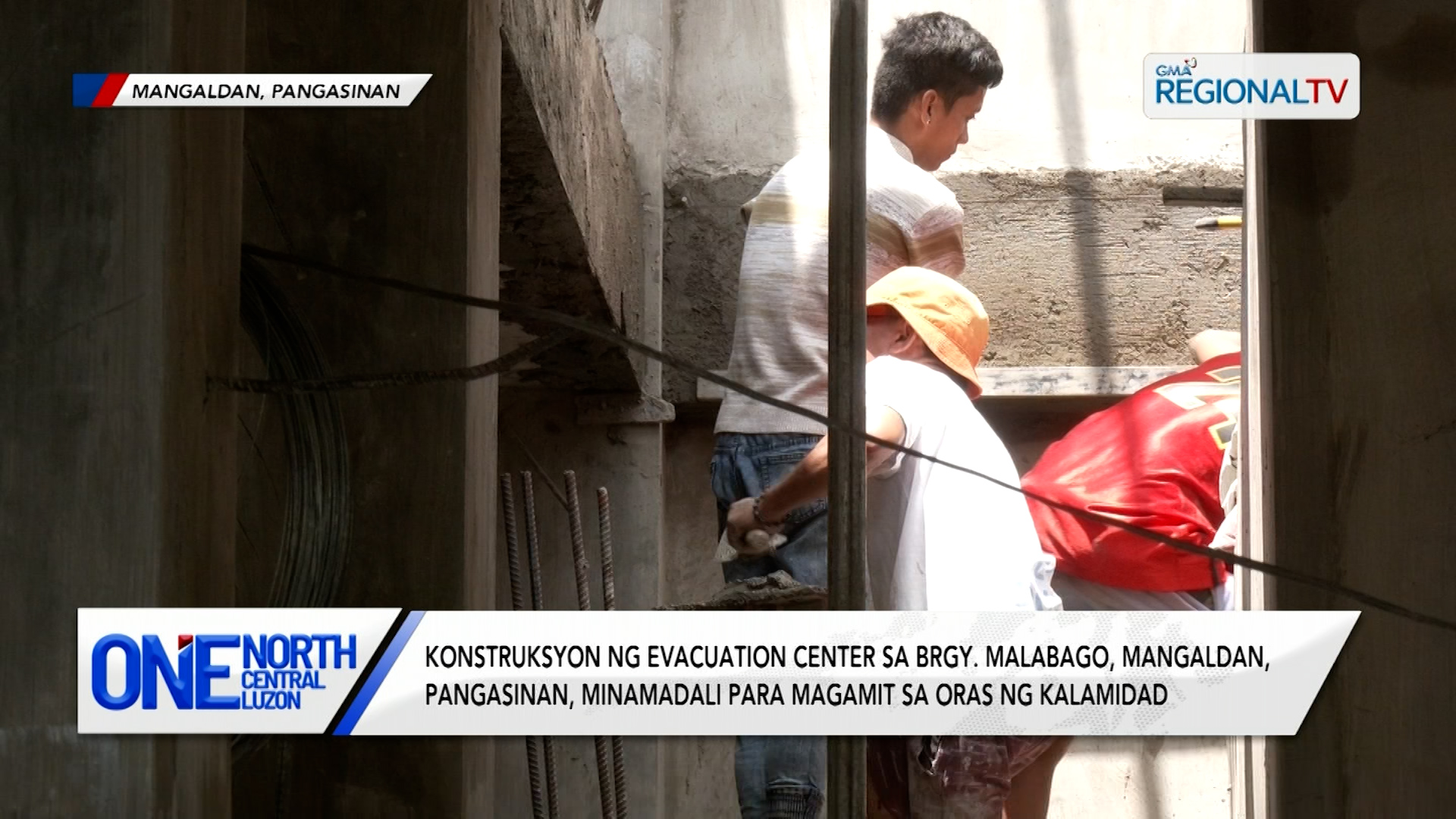 Konstruksyon ng evacuation center, minamadali para magamit sa kalamidad