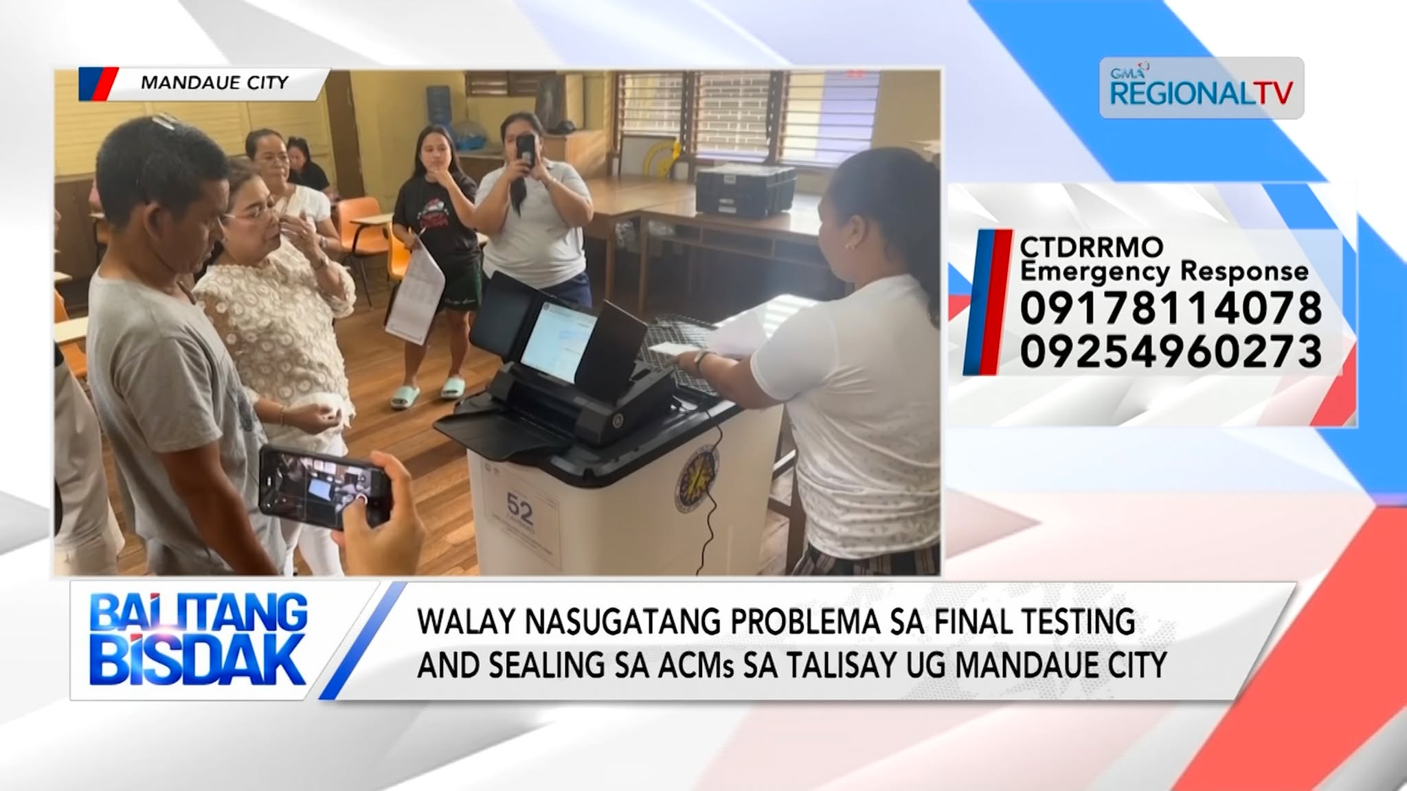 Final testing and sealing sa Mandaue, nagmalampuson