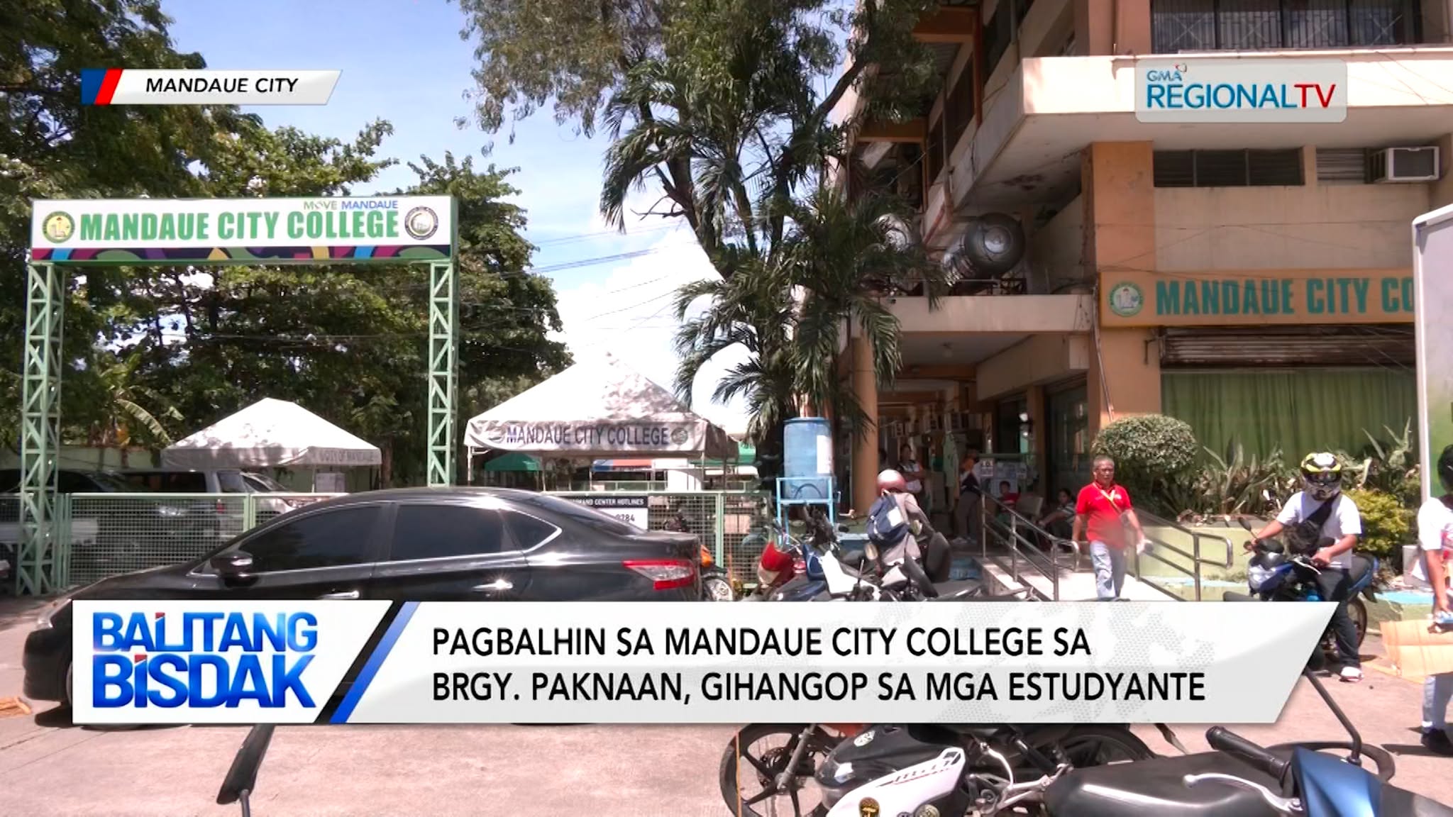 Pagbalhin sa Mandaue City College sa Brgy. Paknaan, gihangop sa mga estudyante