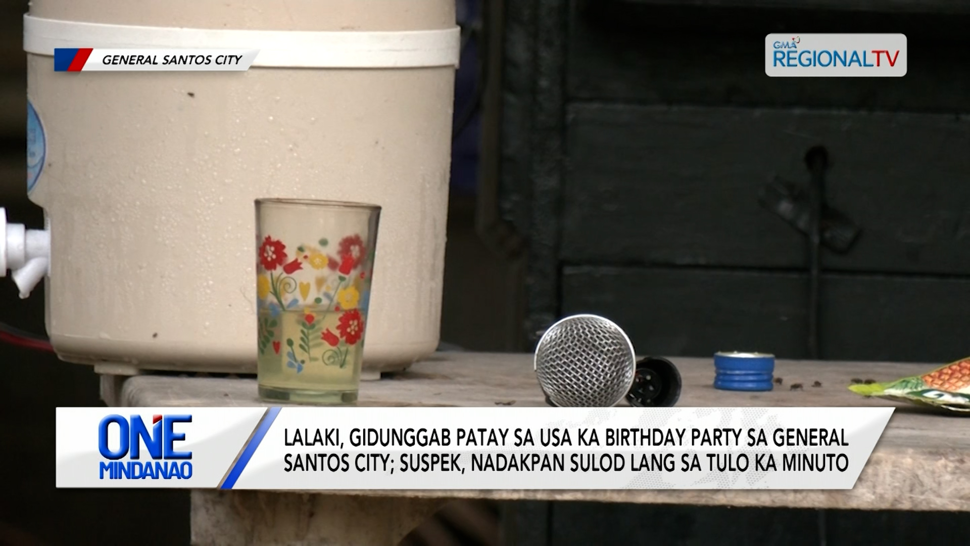 Lalaki, gidunggab patay sa usa ka birthday party sa General Santos City