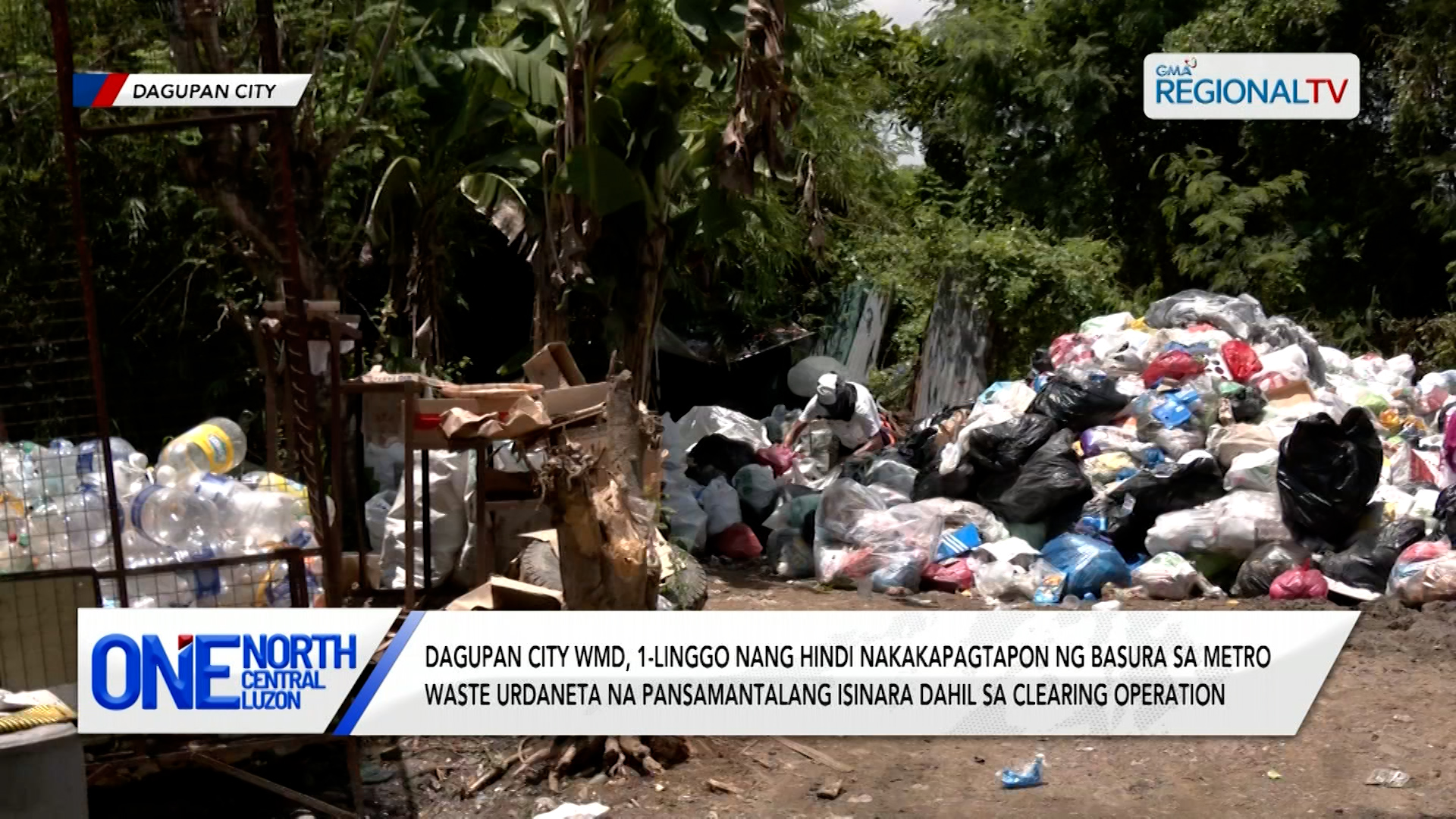 Dagupan City WMD, 1-linggo nang hindi nakakapagtapon ng basura