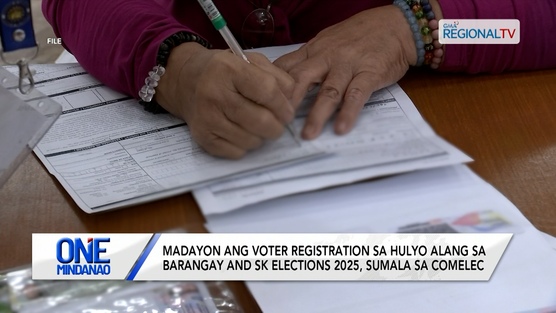 Madayon ang voter registration sa Hulyo sa BSKE 2025, sumala sa COMELEC