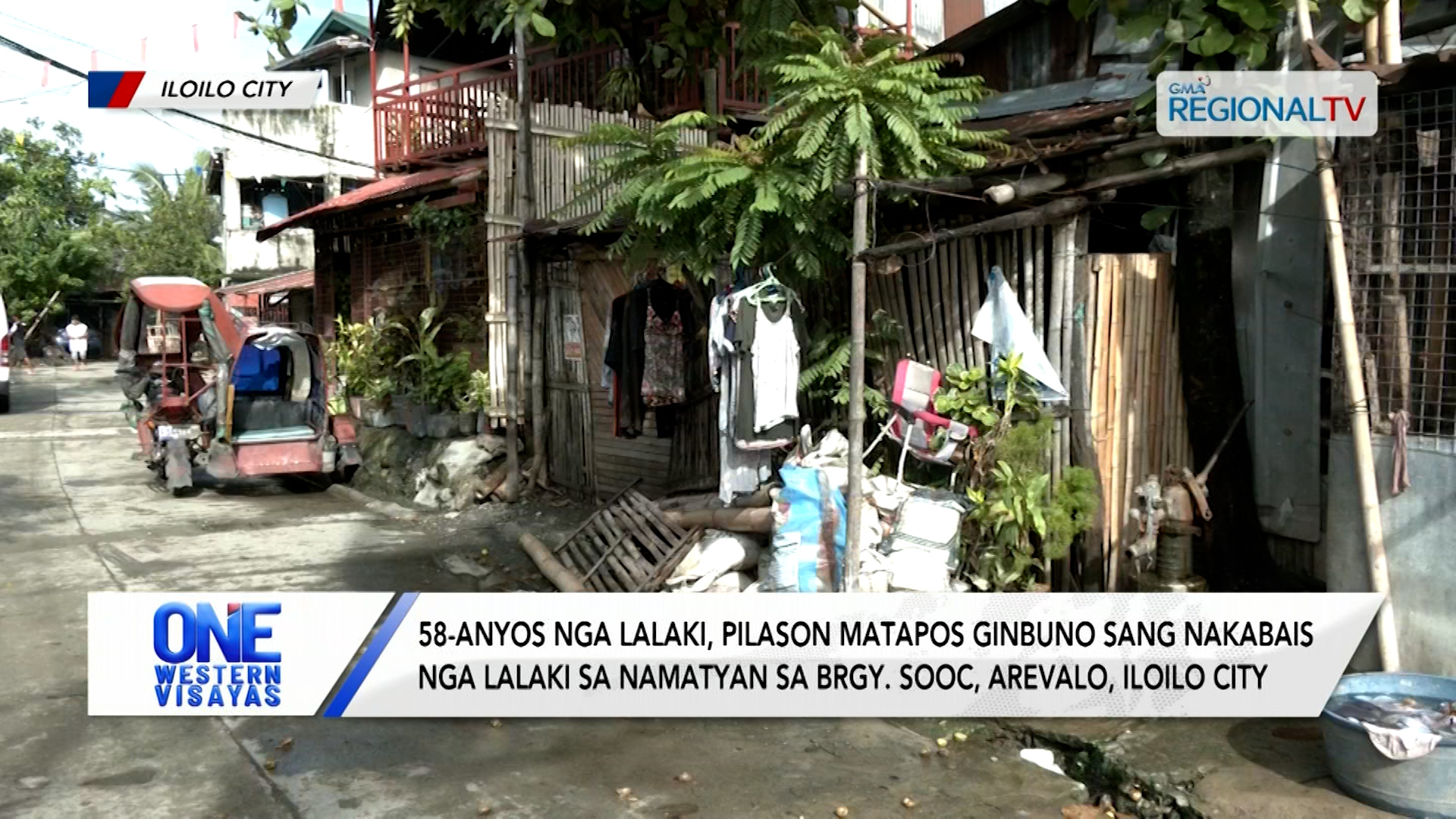 58-anyos nga lalaki, pilason sang ginbuno sang nakabais nga lalaki sa namatyan