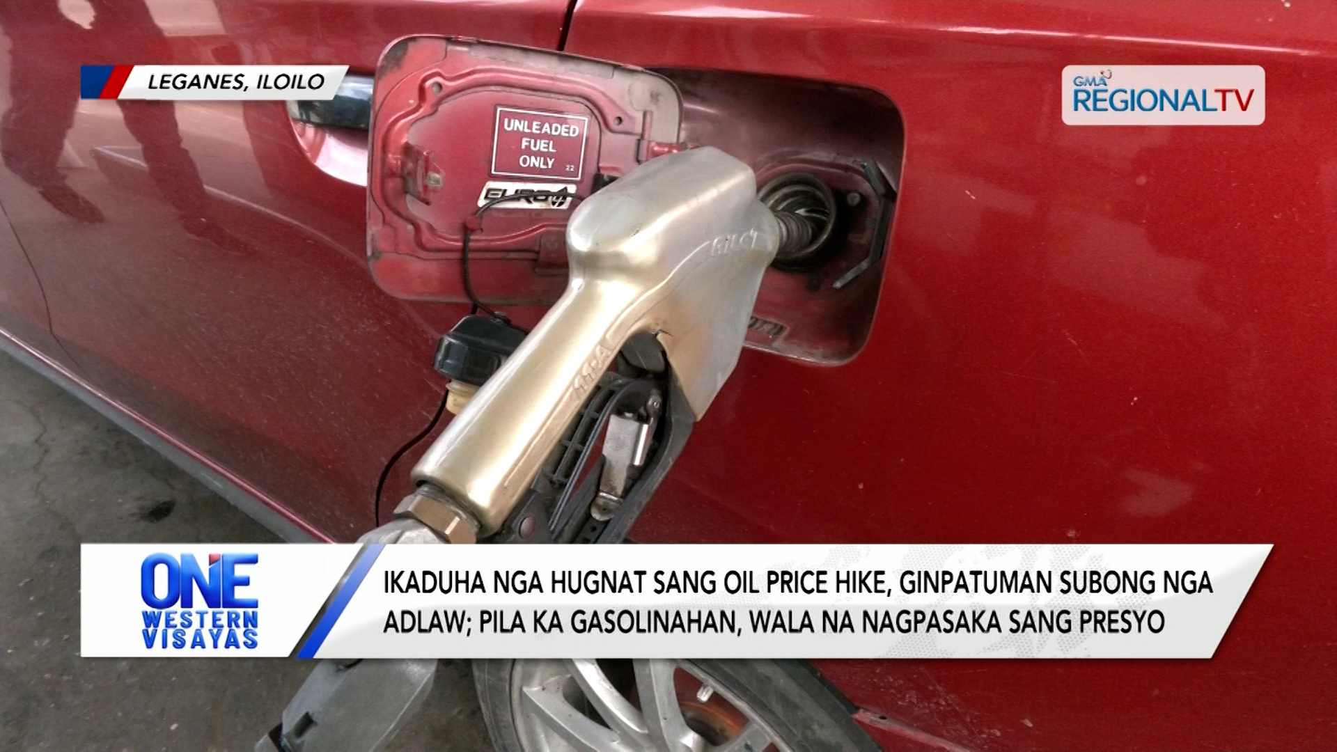 Ikaduha nga hugnat sang oil price hike, ginpatuman subong nga adlaw