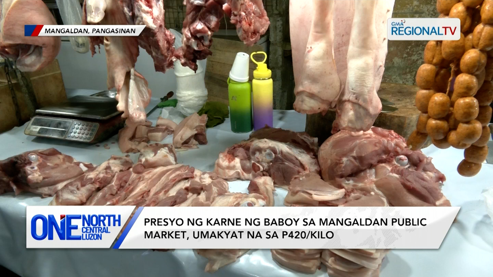 Presyo ng karne ng baboy sa ilang pamilihan, umakyat na sa P420/kilo
