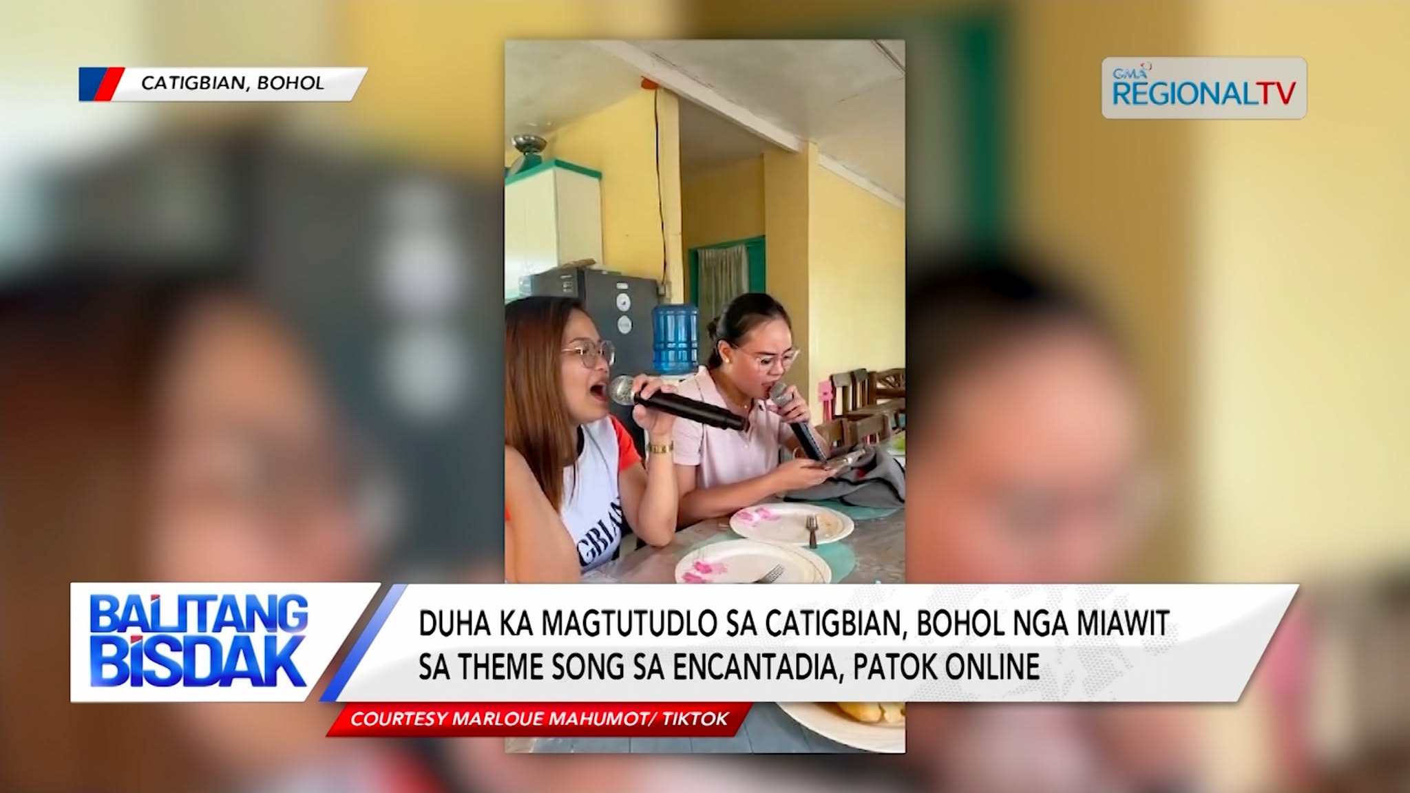 2 ka magtutudlo sa Bohol nga miawit sa theme song sa Encantadia, patok online