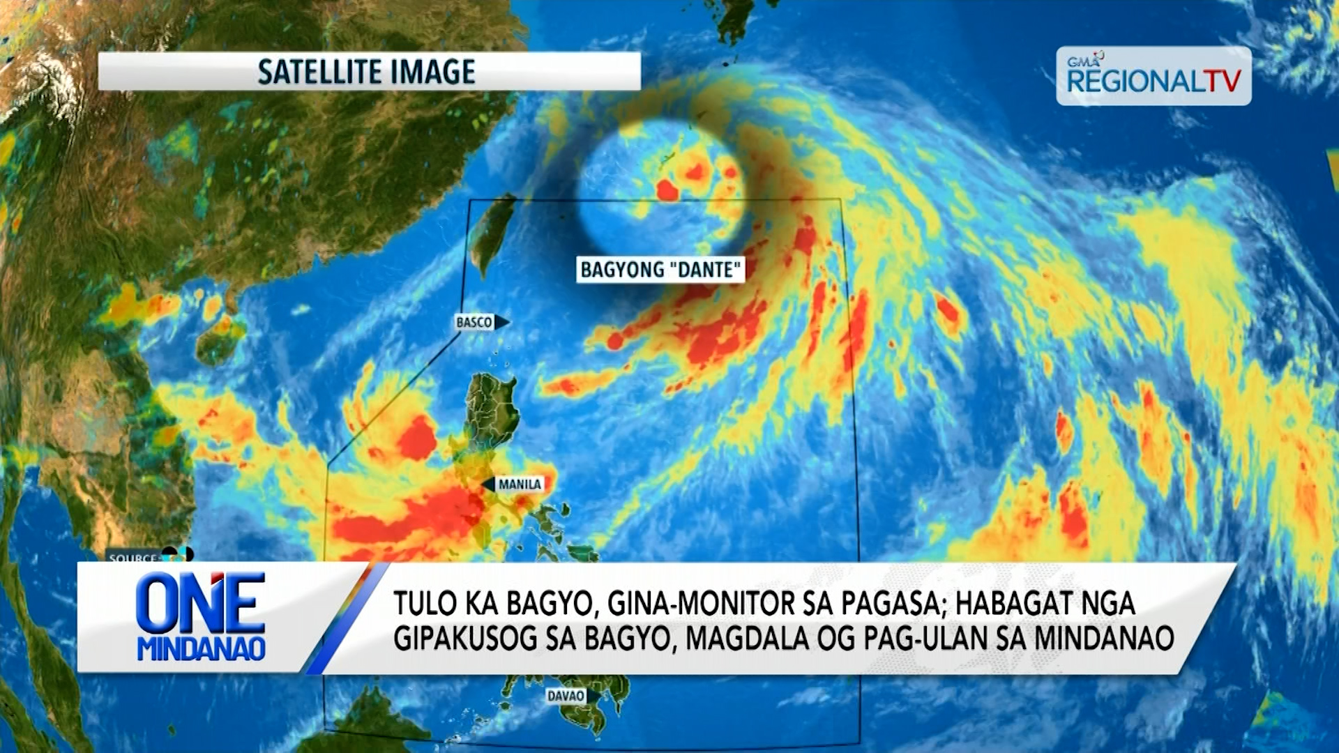 3 ka bagyo, gina-monitor sa PAGASA; habagat magpa-ulan Mindanao | One Mindanao
