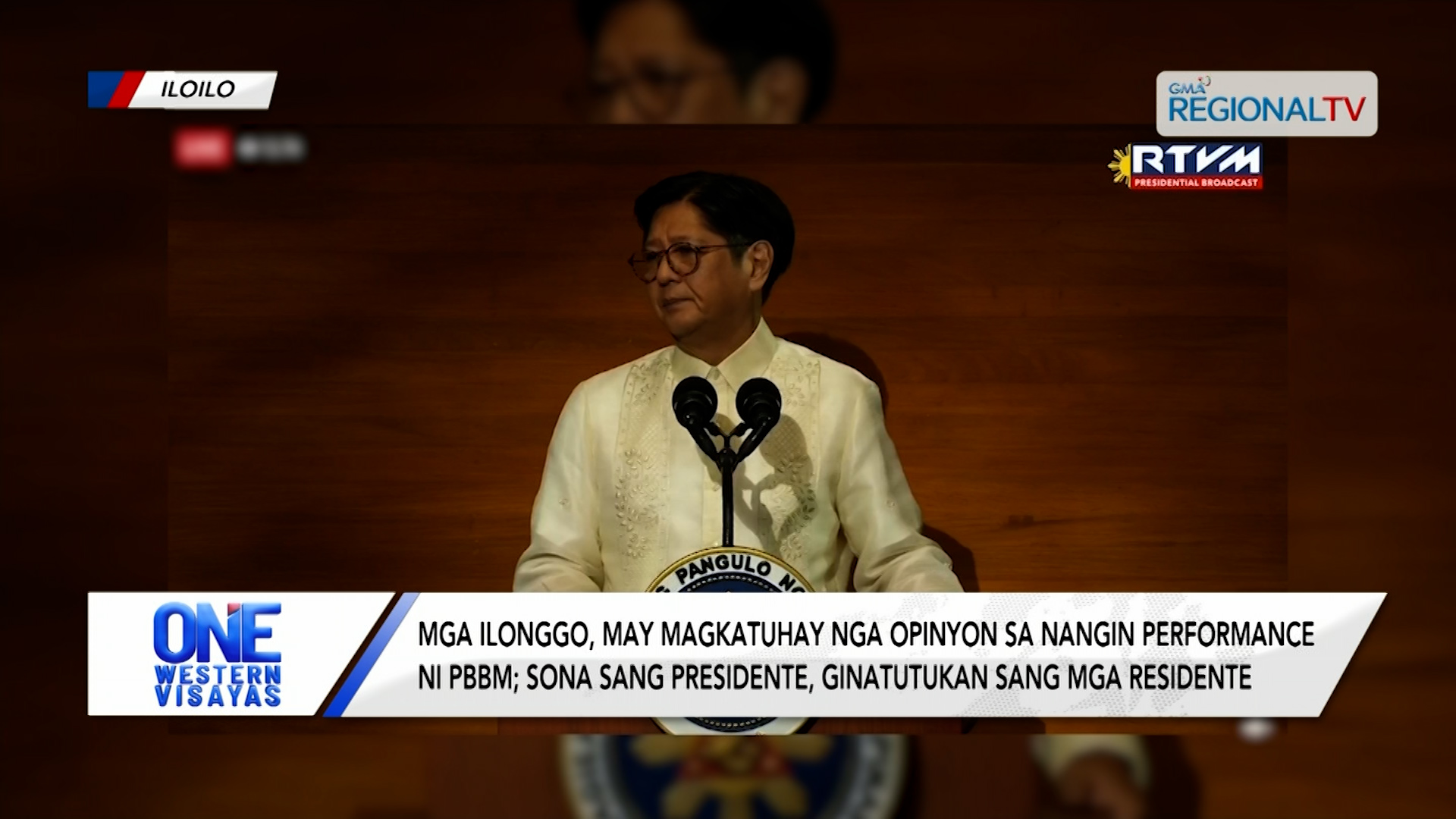 Mga Ilonggo, may magkatuhay nga opinyon sa nangin performance ni PBBM | One Western Visayas