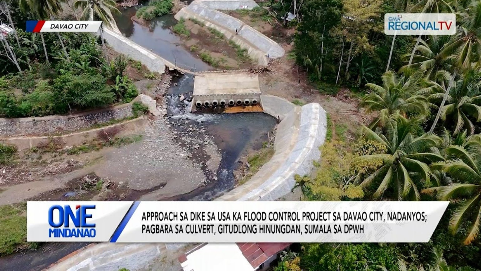 Lima ka flood control projects sa third district sa Davao City, nakumpleto na | One Mindanao