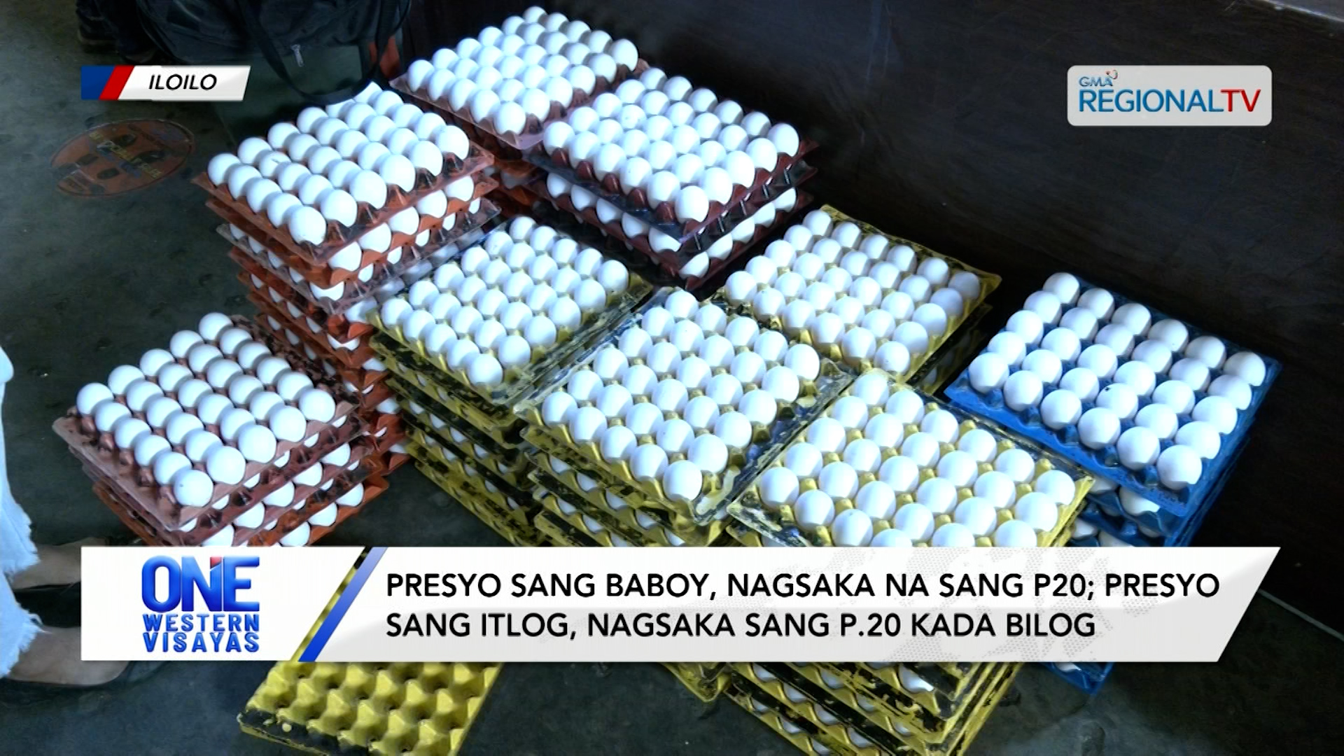 Presyo sang baboy, nagsaka sang P20; presyo sang itlog nagsaka sang P.20/bilog | One Western Visayas