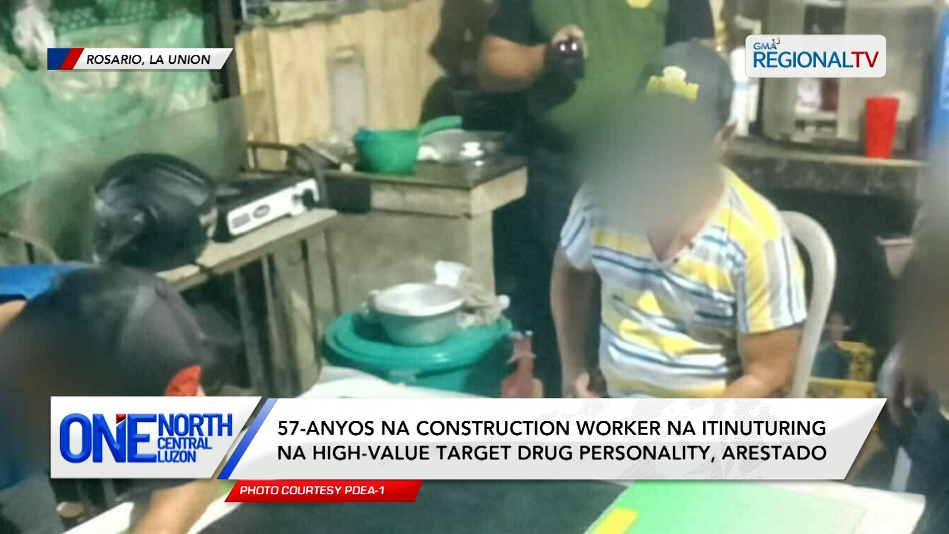 57-anyos na construction worker, arestado sa buy-bust operation | One North Central Luzon
