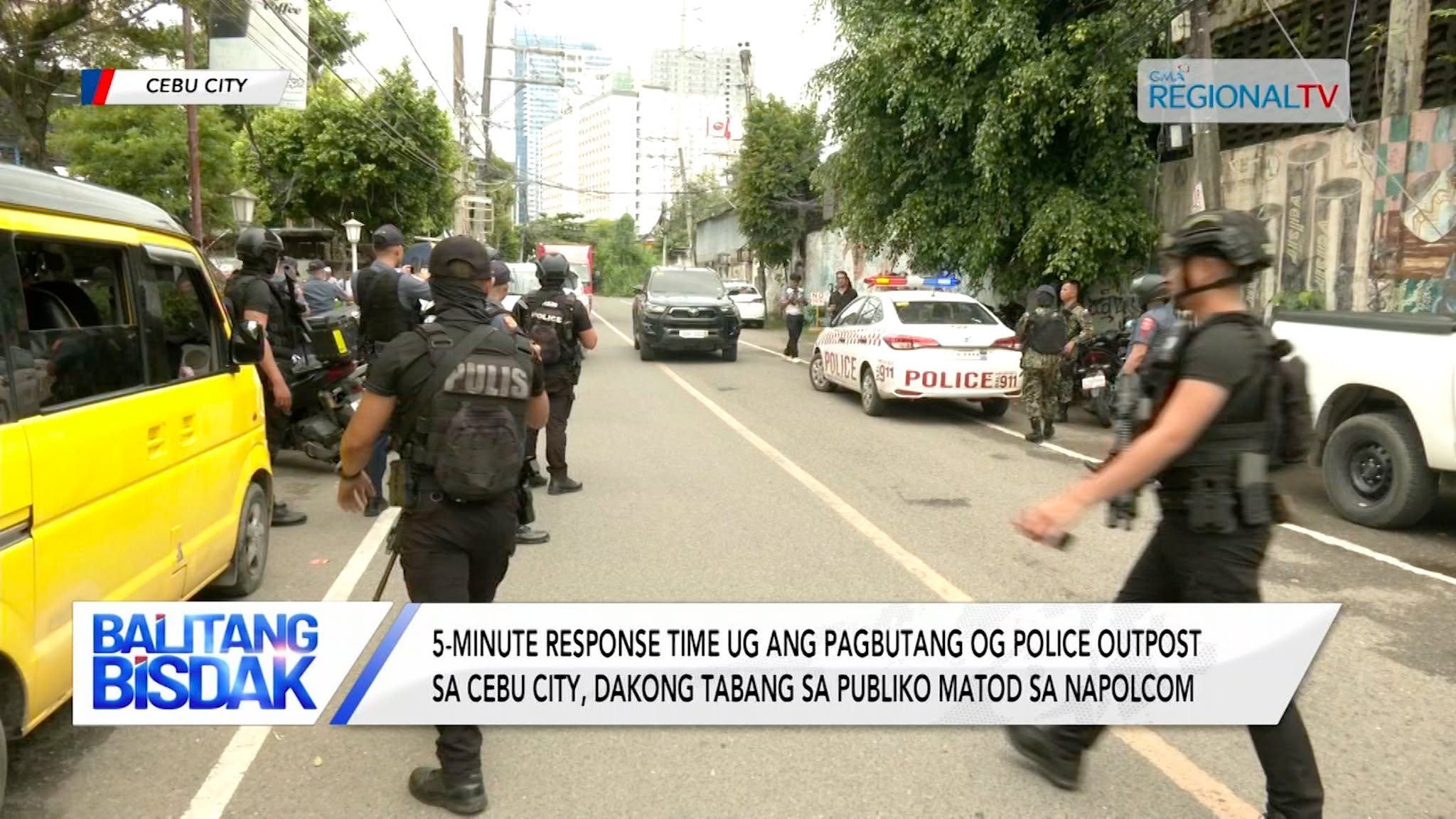 5-Minute Response Time ug Police Outpost, Dakong Tabang Pagresponde Batok Krimen | Balitang Bisdak