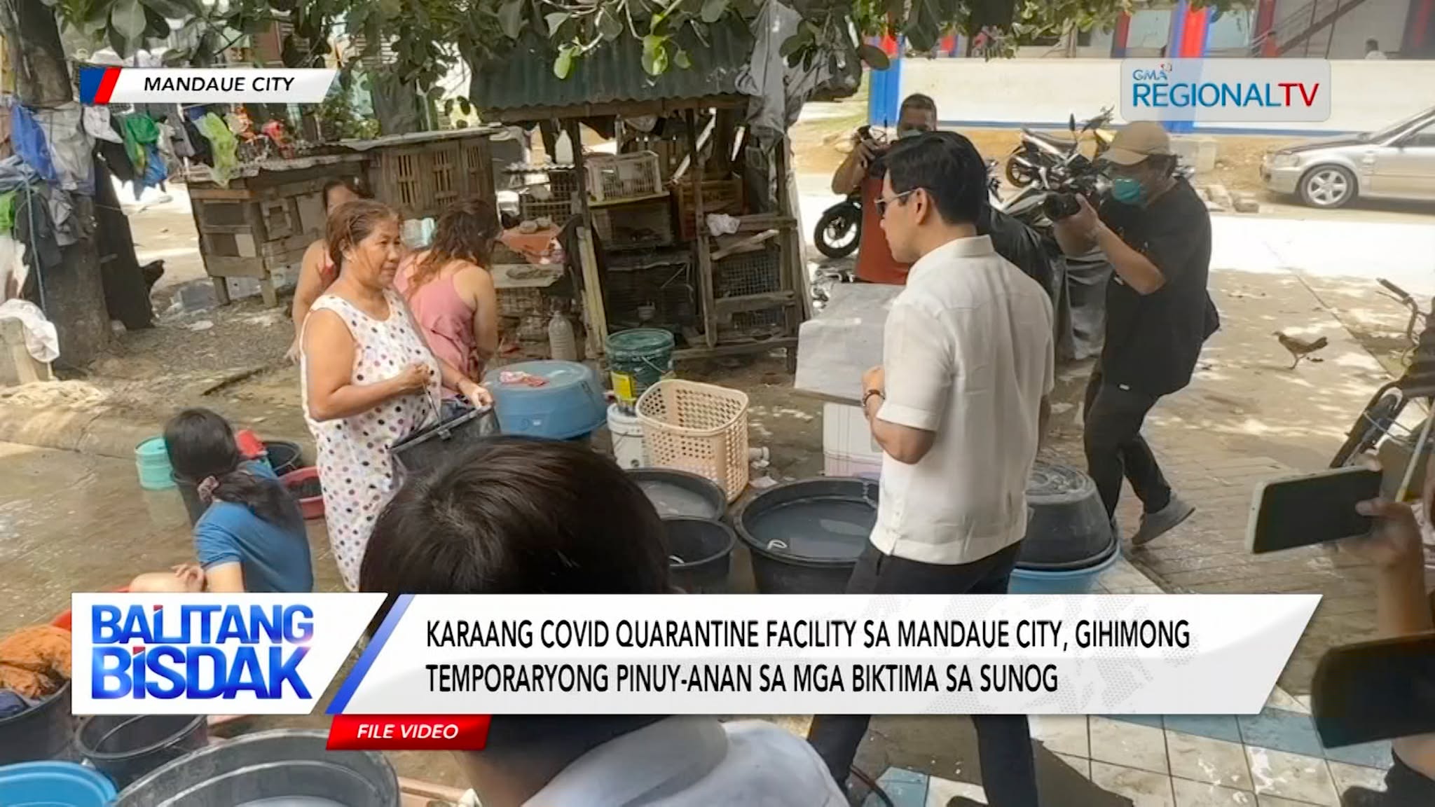 Karaang Covid Quarantine Facility, Gihimong Temporary Shelter sa mga Fire Victims | Balitang Bisdak