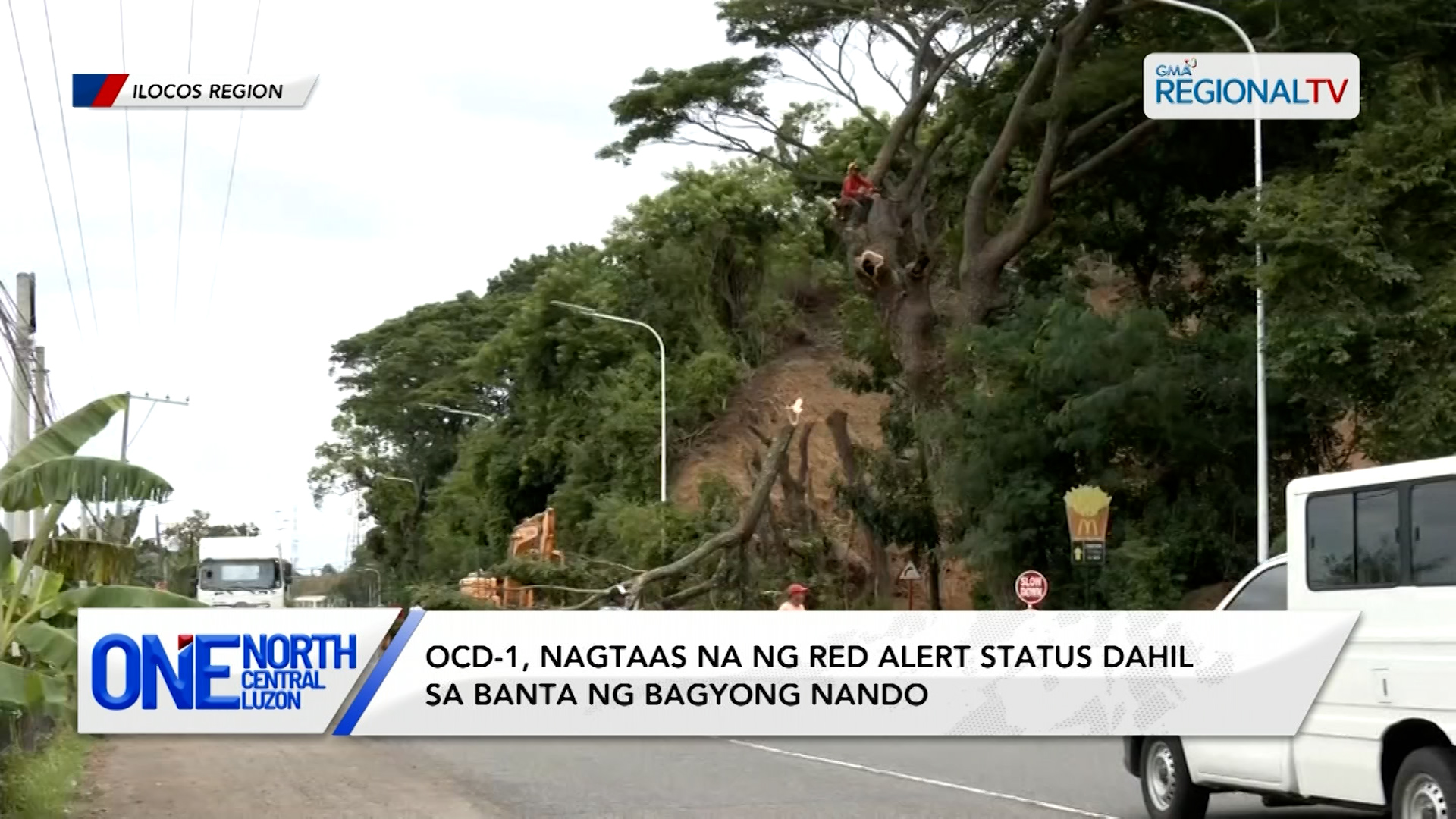 OCD-1, nagtaas na ng red alert status dahil sa banta ng Bagyong Nando | One North Central Luzon