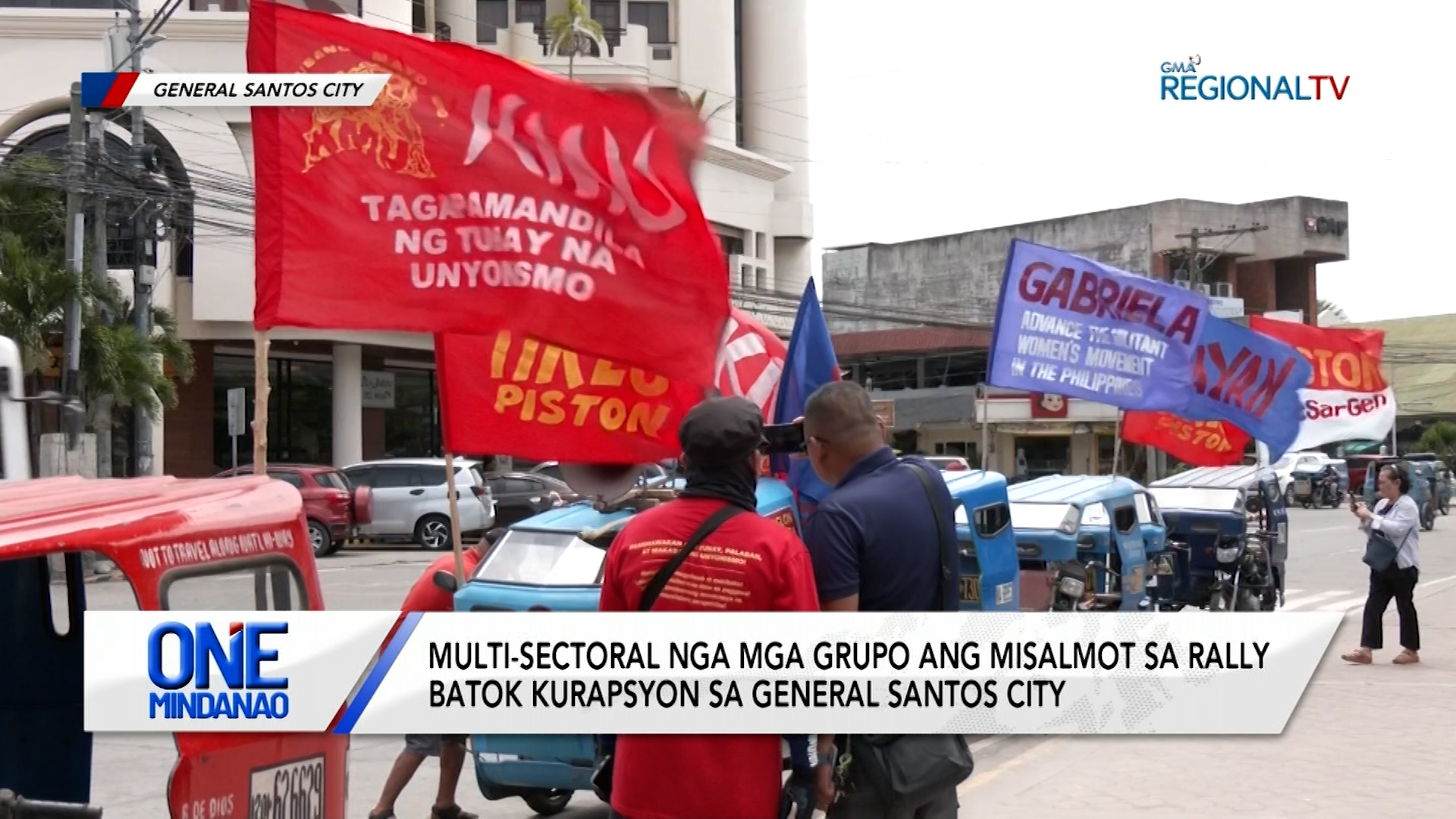 Multi-sectoral nga mga grupo, misalmot sa rally batok kurapsyon | One Mindanao