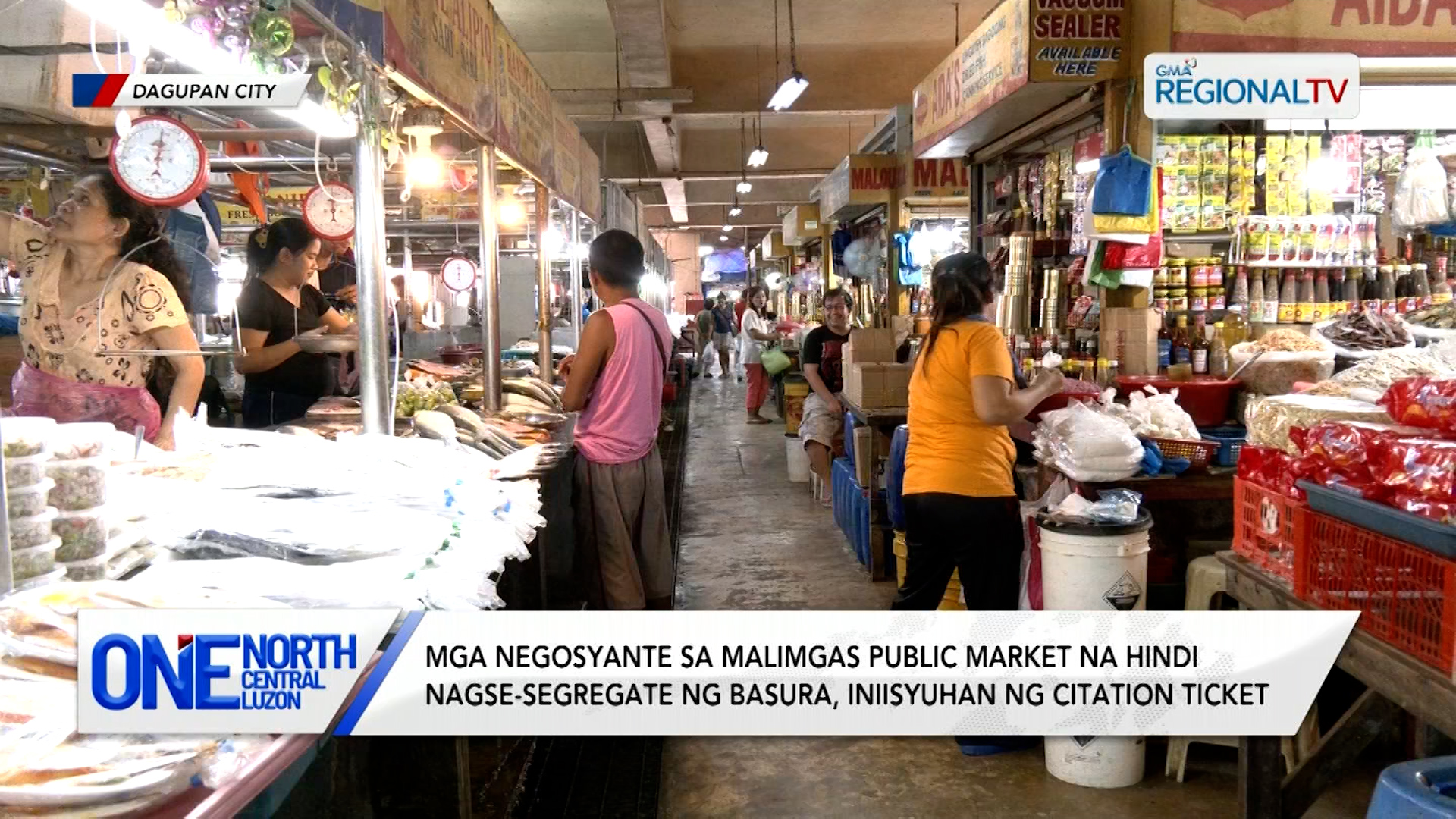 Mga negosyante na hindi nagse-segregate, iniisyuhan ng citation ticket | One North Central Luzon