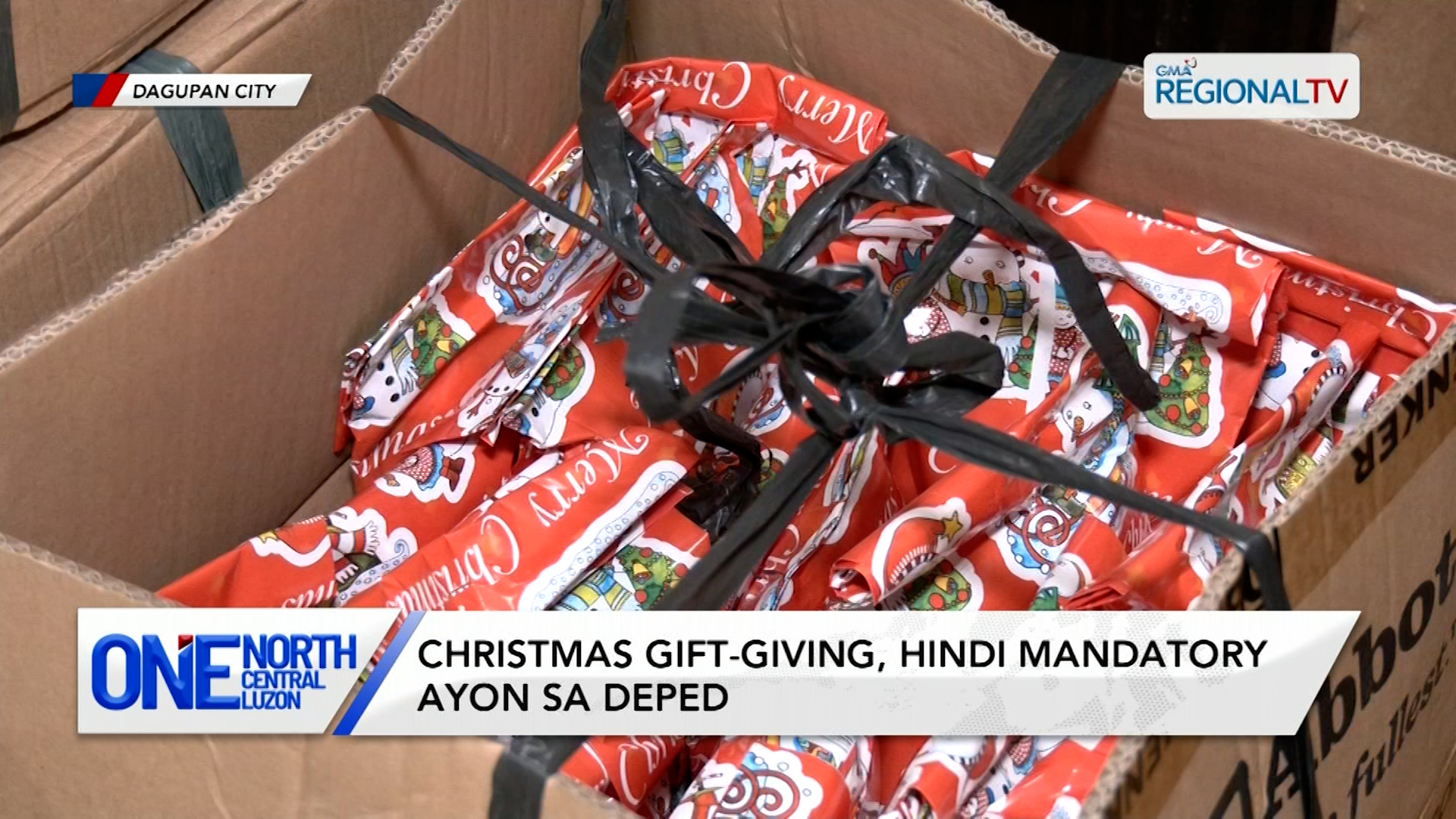 Christmas gift-giving, hindi mandatory ayon sa DepEd | One North Central Luzon