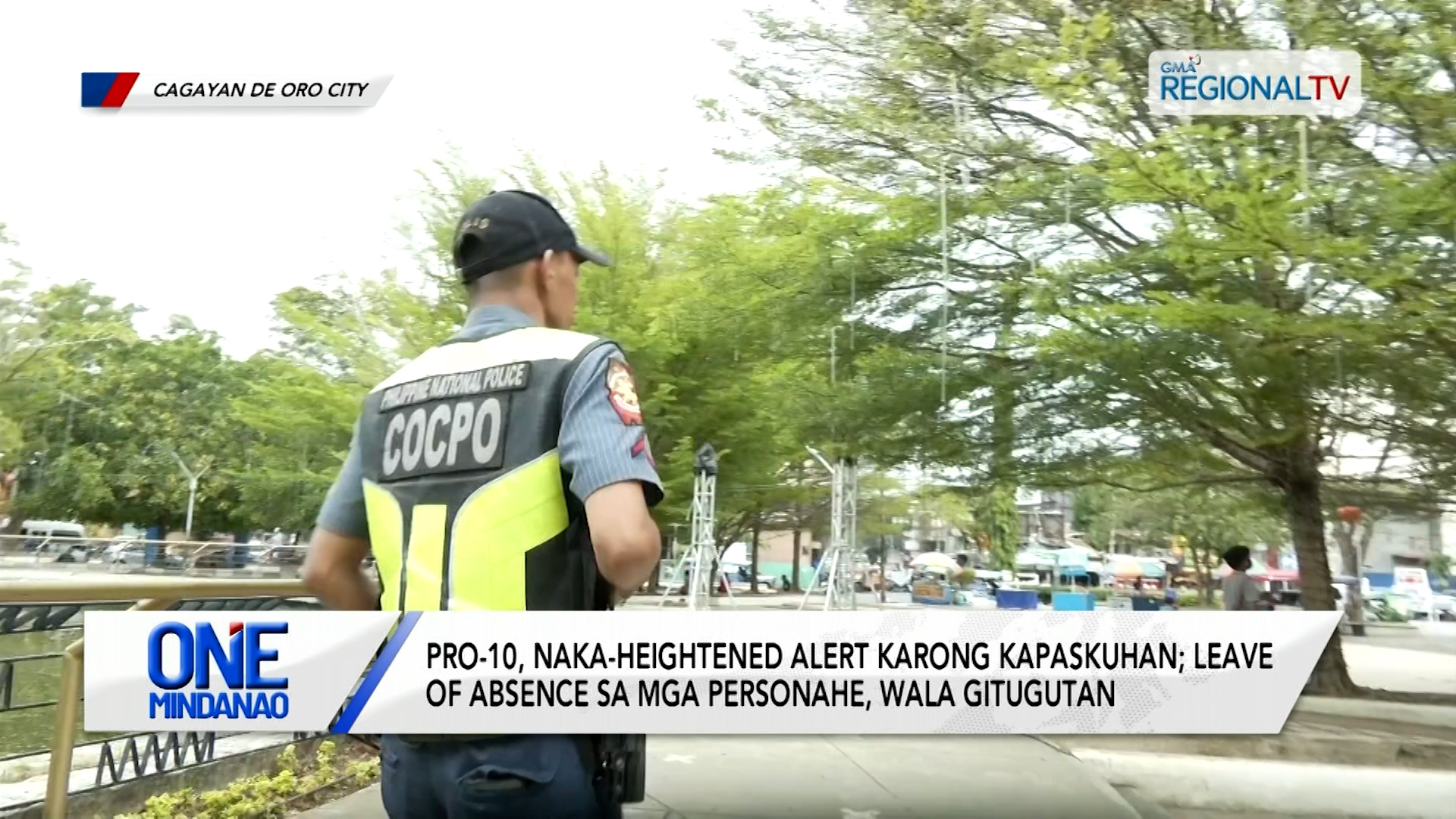 PRO-10, naka-heightened alert karong Kapaskuhan | One Mindanao