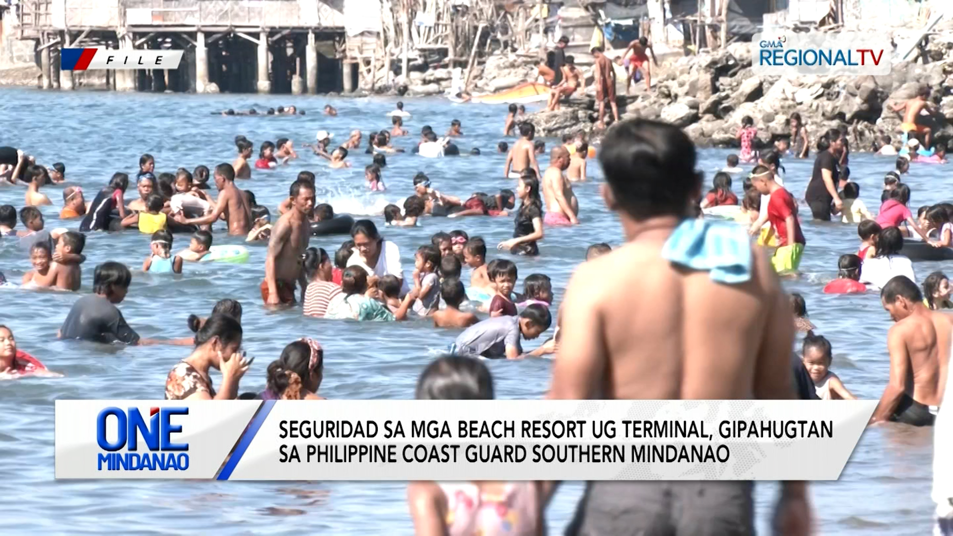 Seguridad sa mga beach resort ug terminal, gipahugtan | One Mindanao