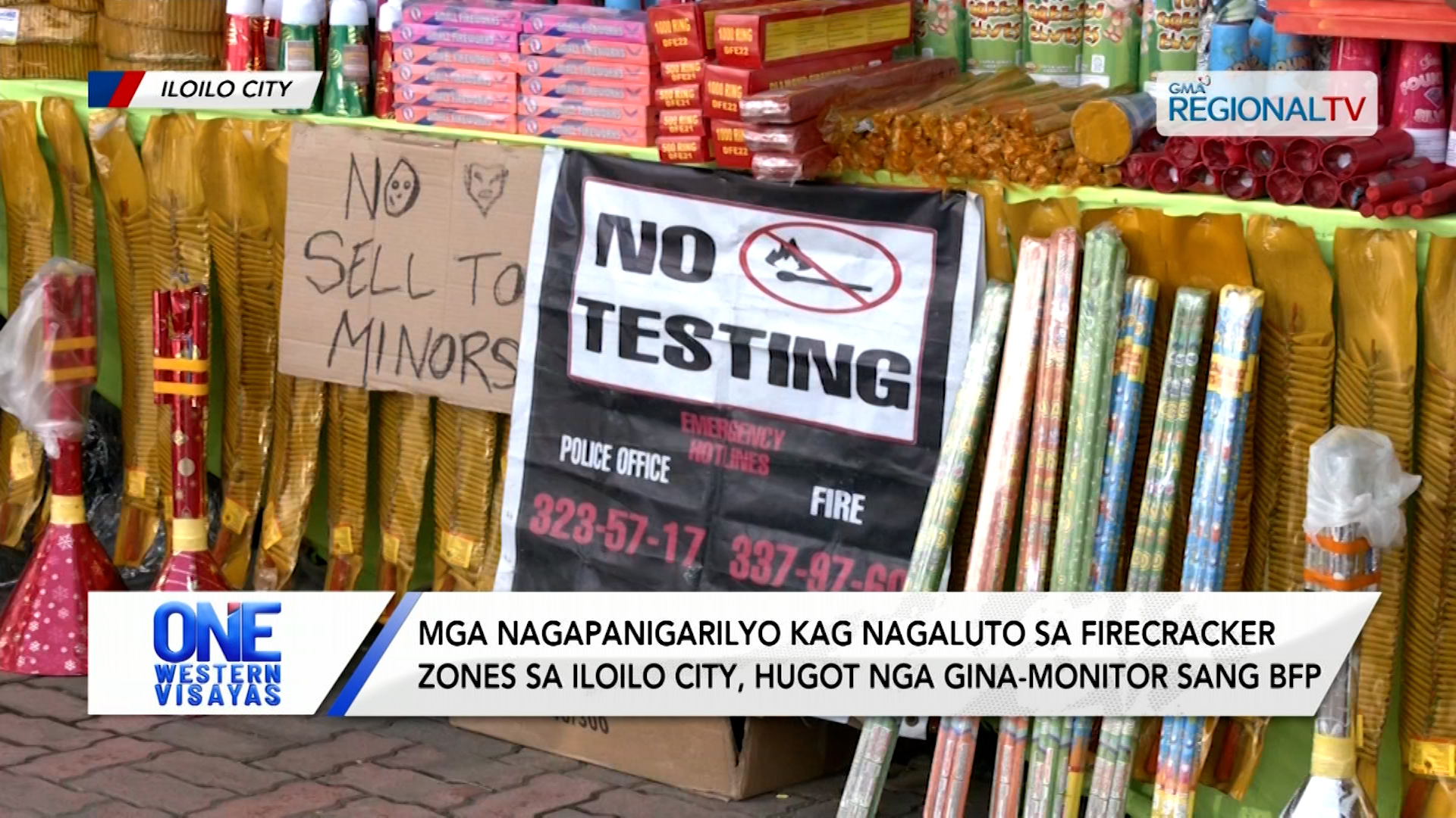 Pagpanigarilyo kag pagluto sa firecracker zones sa Iloilo City, ginadumilian | One Western Visayas