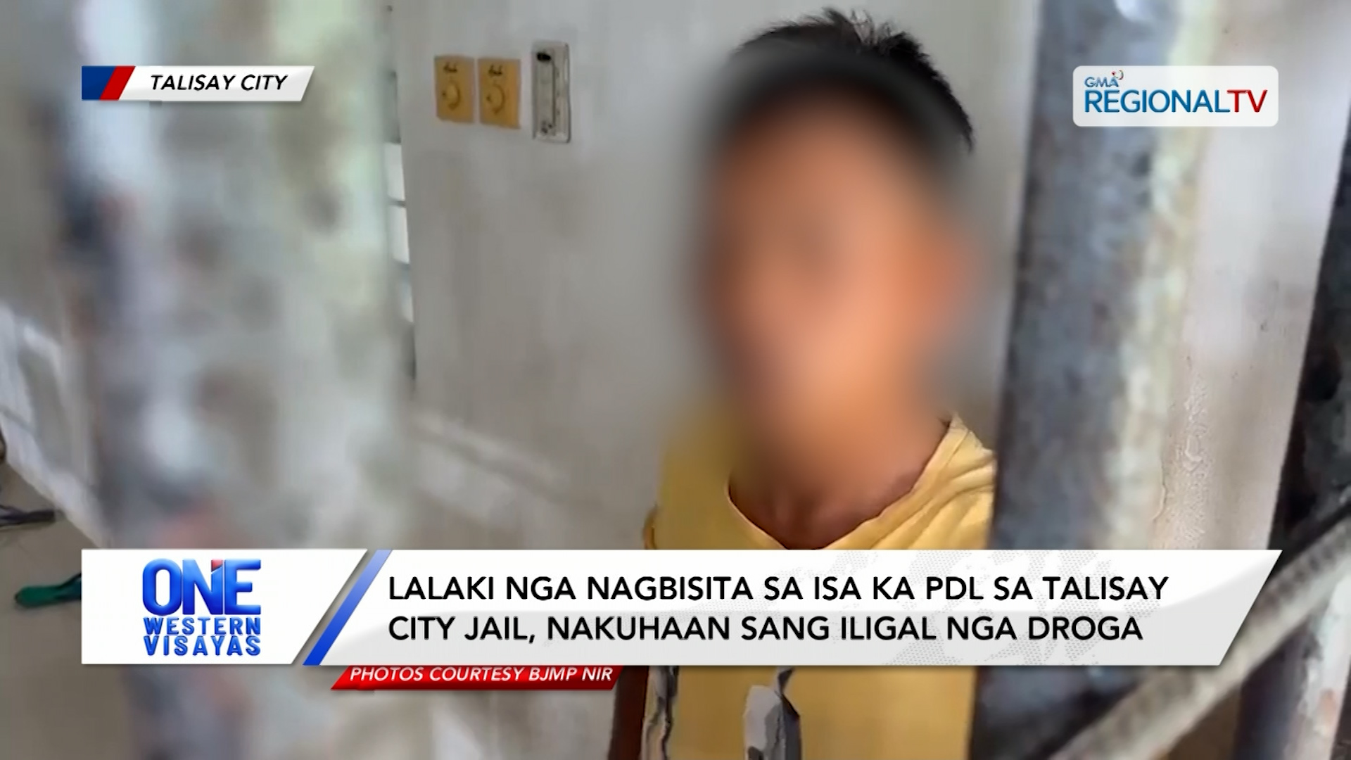Lalaki nga nagbisita sa isa ka PDL sa Talisay, nakuhaan sang iligal nga droga | One Western Visayas