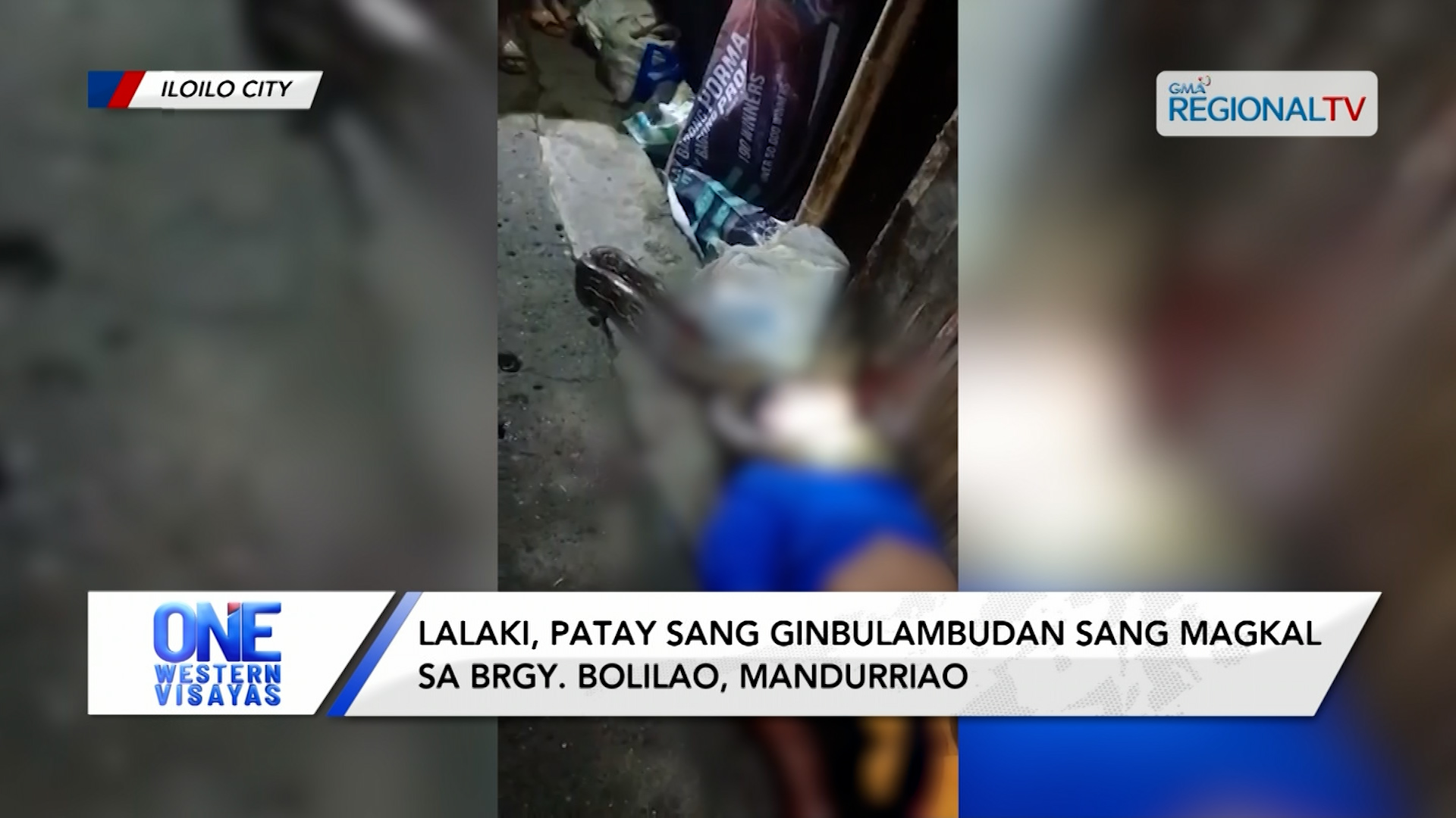 Lalaki, patay sang ginbulambudan sang magkal sa Brgy. Bolilao, Mandurriao | One Western Visayas