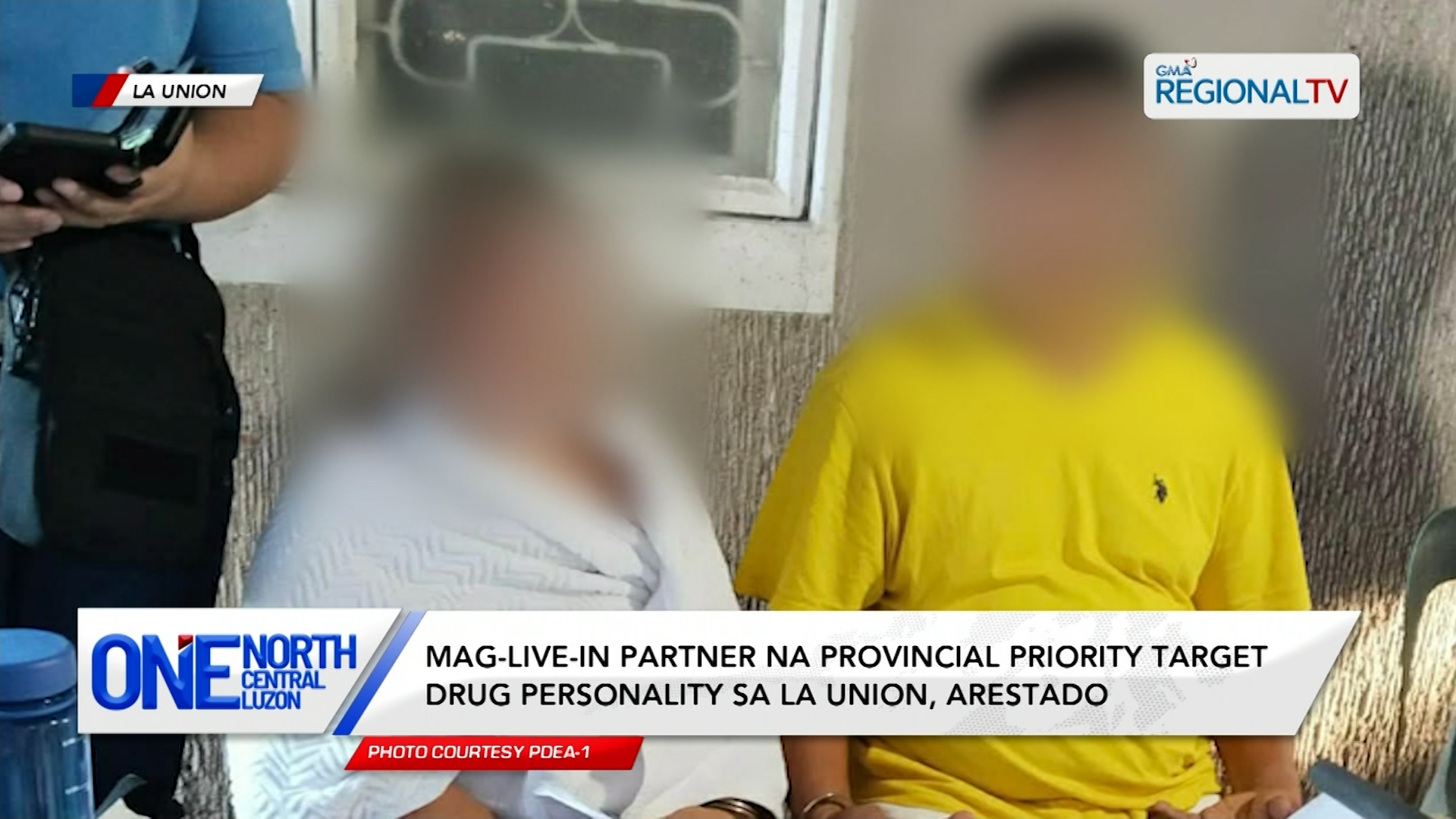 Mag-live-in partner na target drug personality sa La Union, arestado | One North Central Luzon