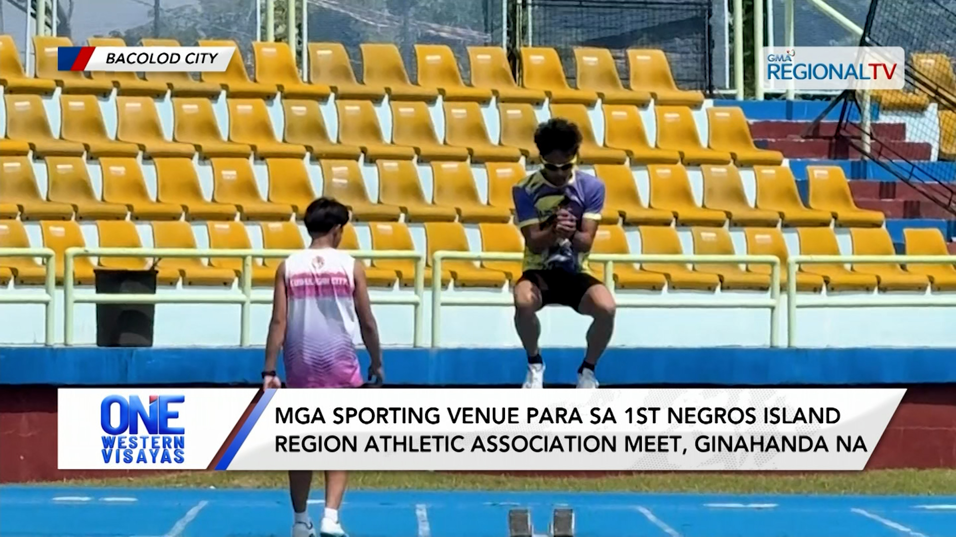 Mga sporting venue para sa 1st NIR Athletic Association meet, ginahanda na | One Western Visayas