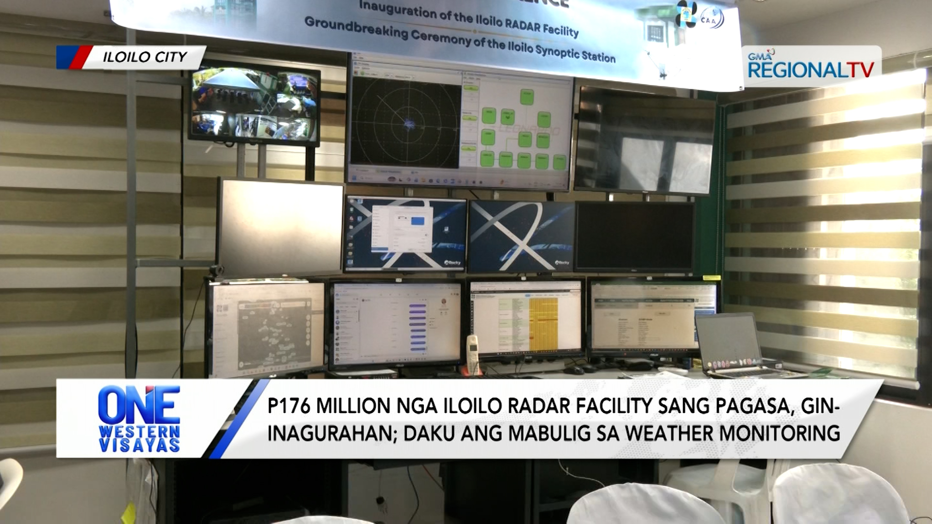 P176 million nga Iloilo Radar Facility sang PAGASA, gin-inagurahan | One Western Visayas