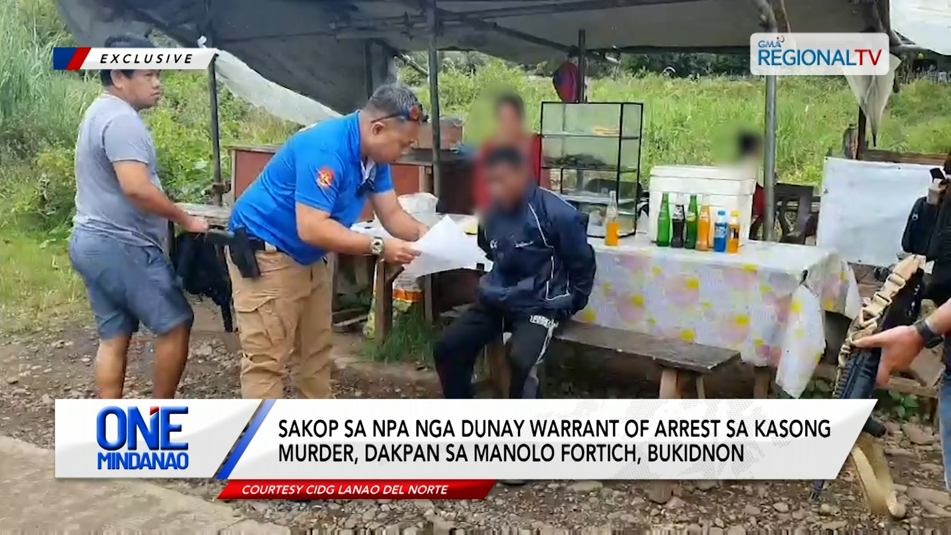 Sakop sa NPA nga dunay warrant of arrest sa kasong murder, dakpan | One Mindanao