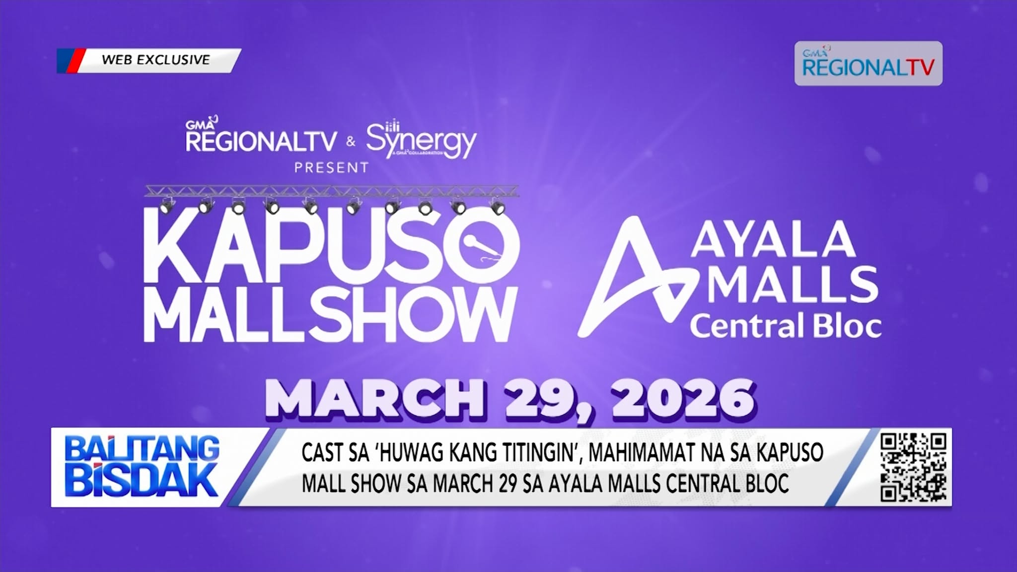 Kapuso Mall Show, Ipahigayon karong Domingo sa Ayala Malls Central Bloc | Balitang Bisdak